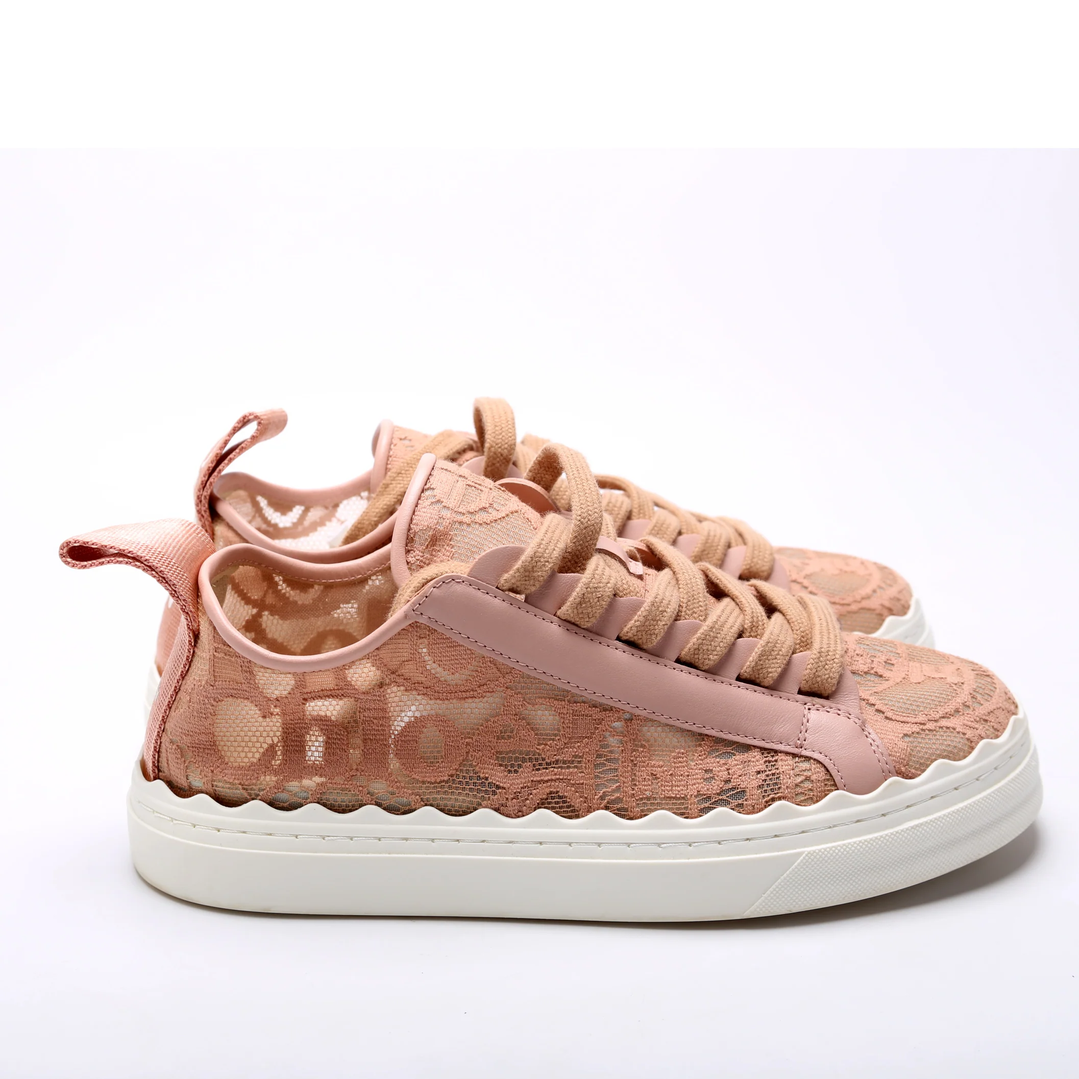 Lauren Lace Sneakers Size 39 - Image 3