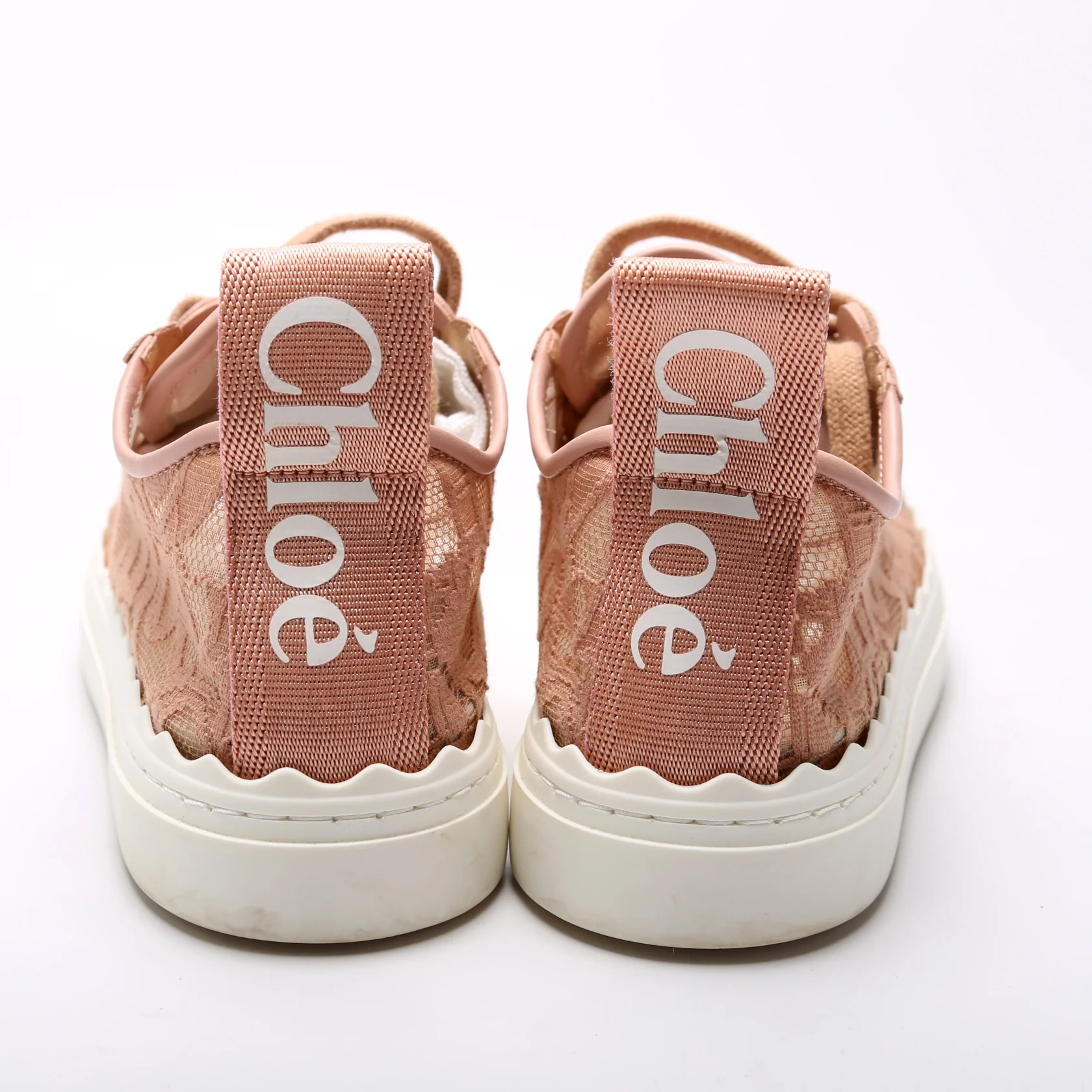 Lauren Lace Sneakers Size 39 - Image 4