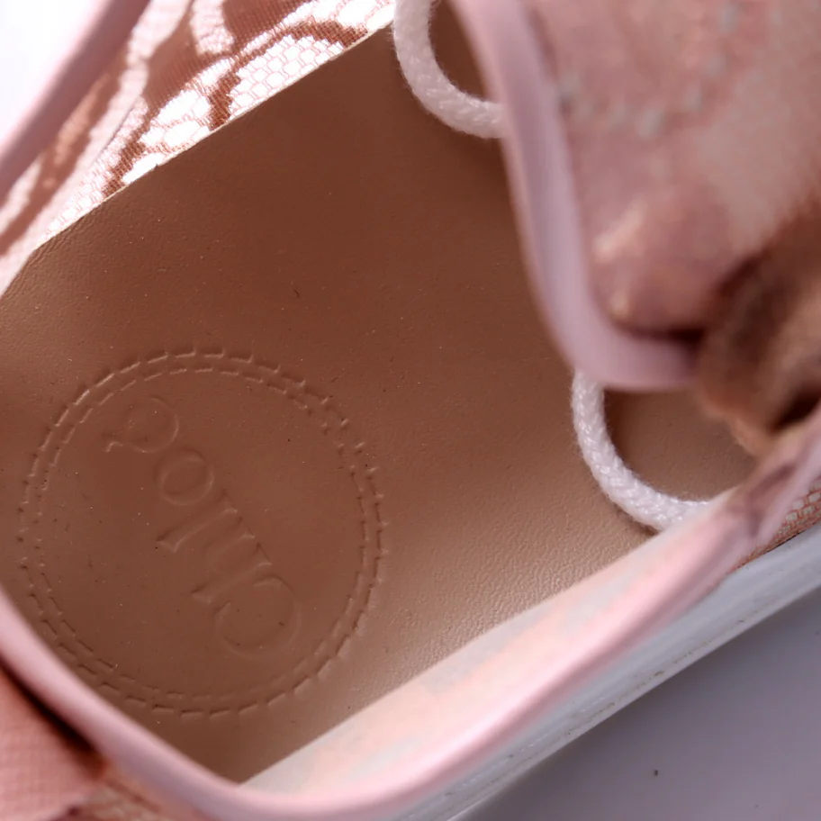 Lauren Lace Sneakers Size 39 - Image 5