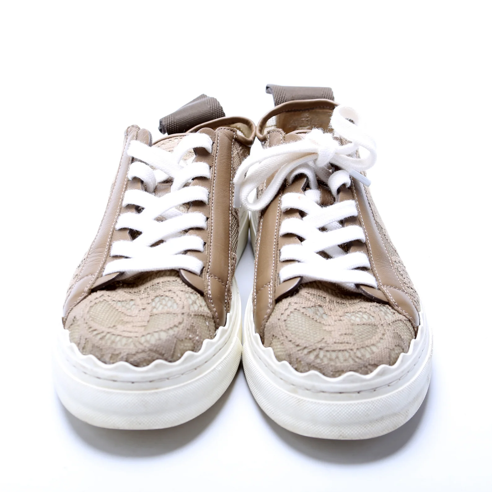 Lauren Lace Sneakers Size 39 - Image 2