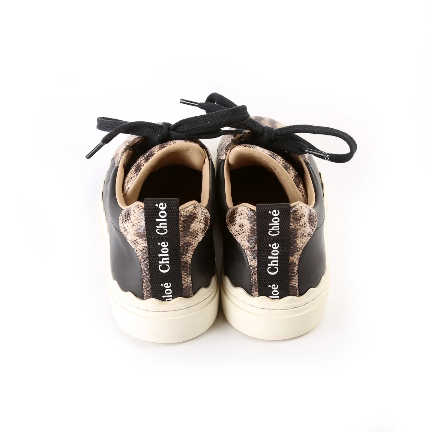 Lauren Leather Sneakers Size 37 - Image 4