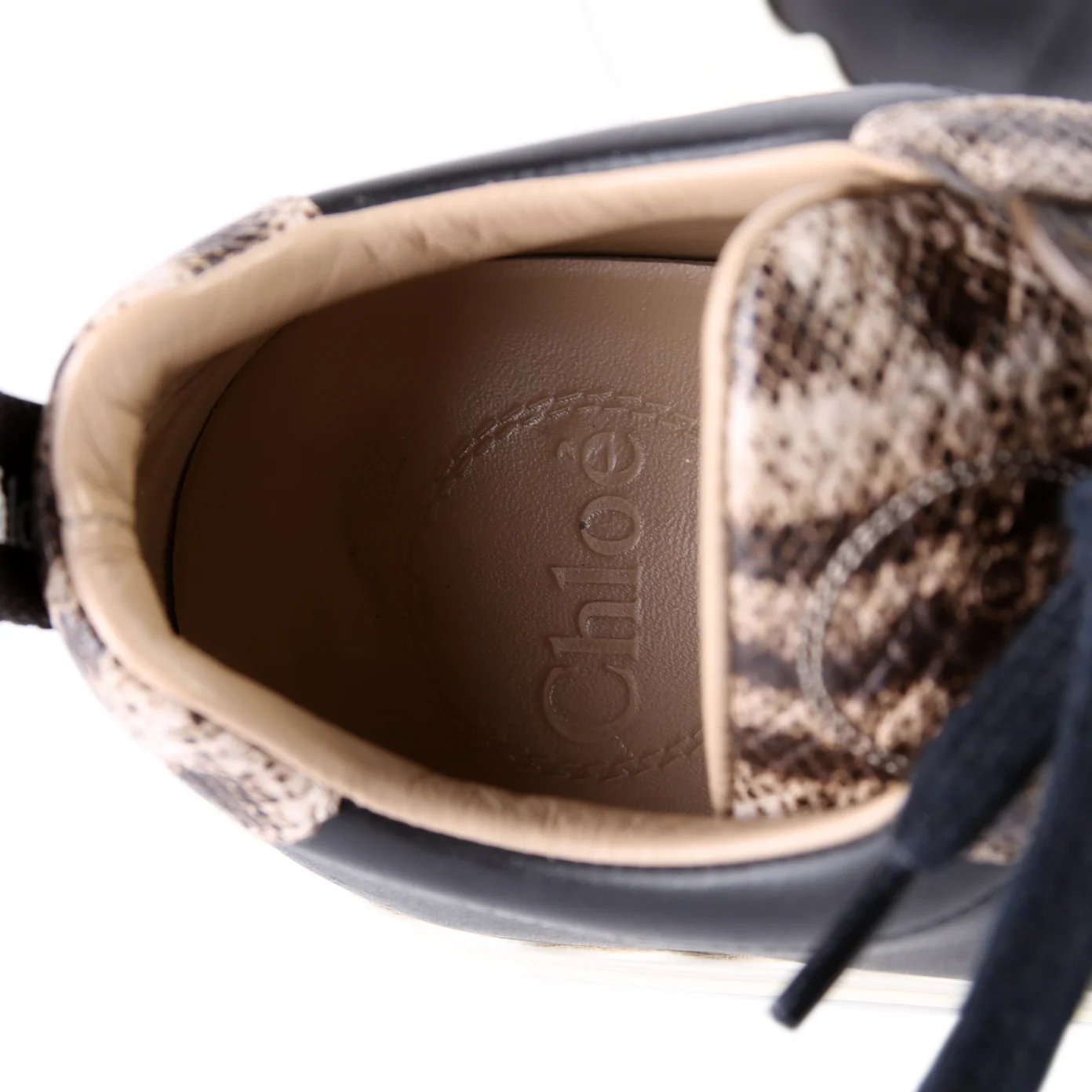 Lauren Leather Sneakers Size 37 - Image 6