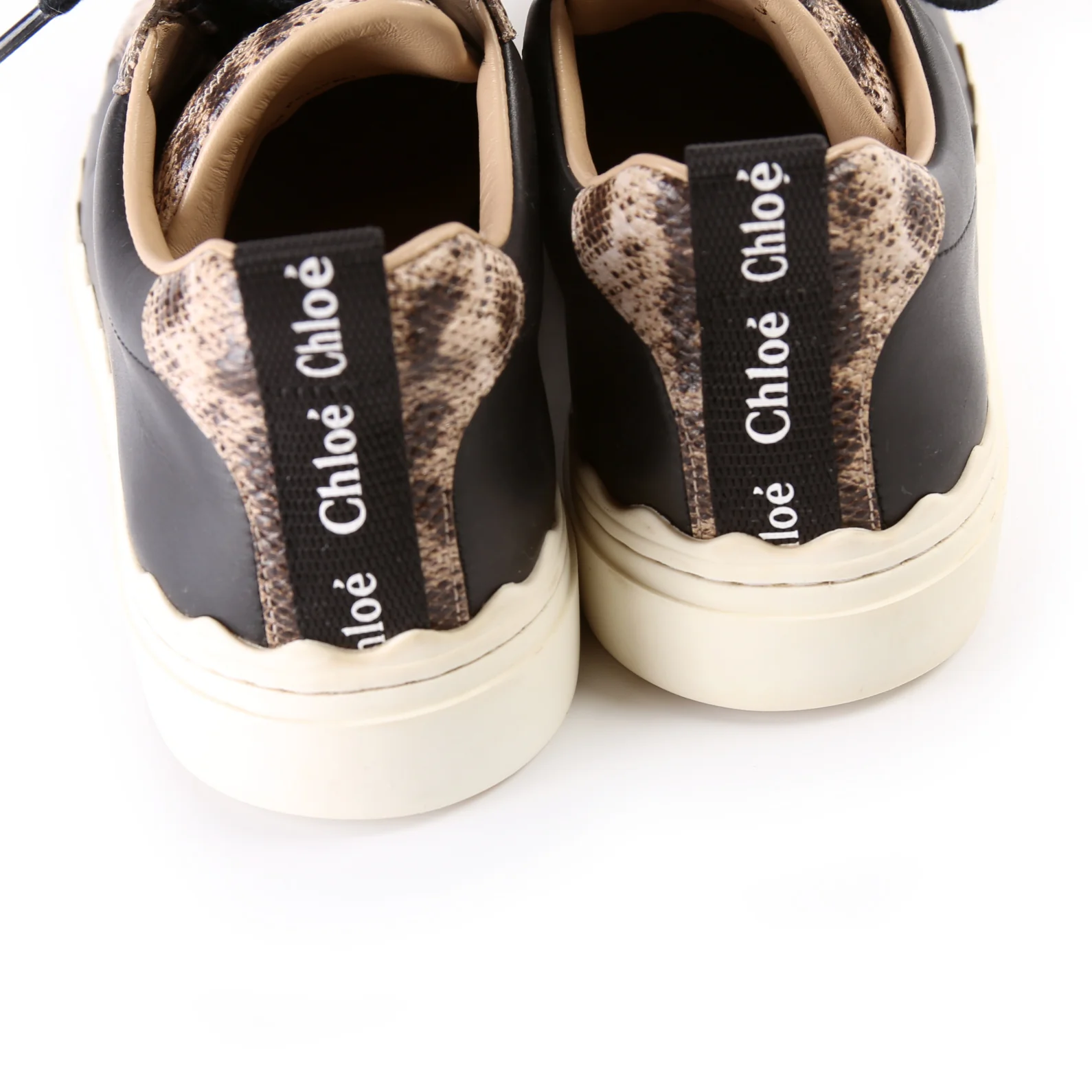 Lauren Leather Sneakers Size 37 - Image 8
