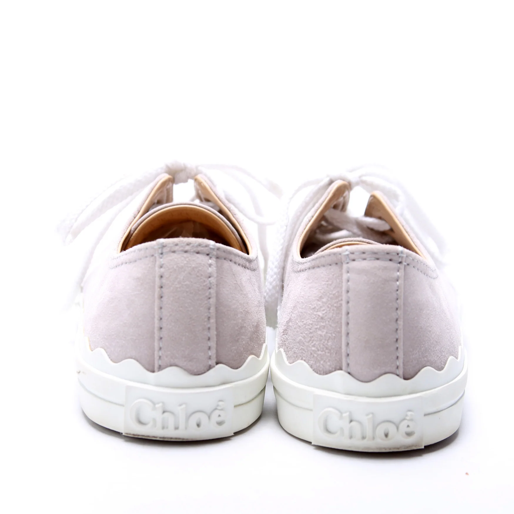 Lauren Leather Sneakers Size 39 - Image 4