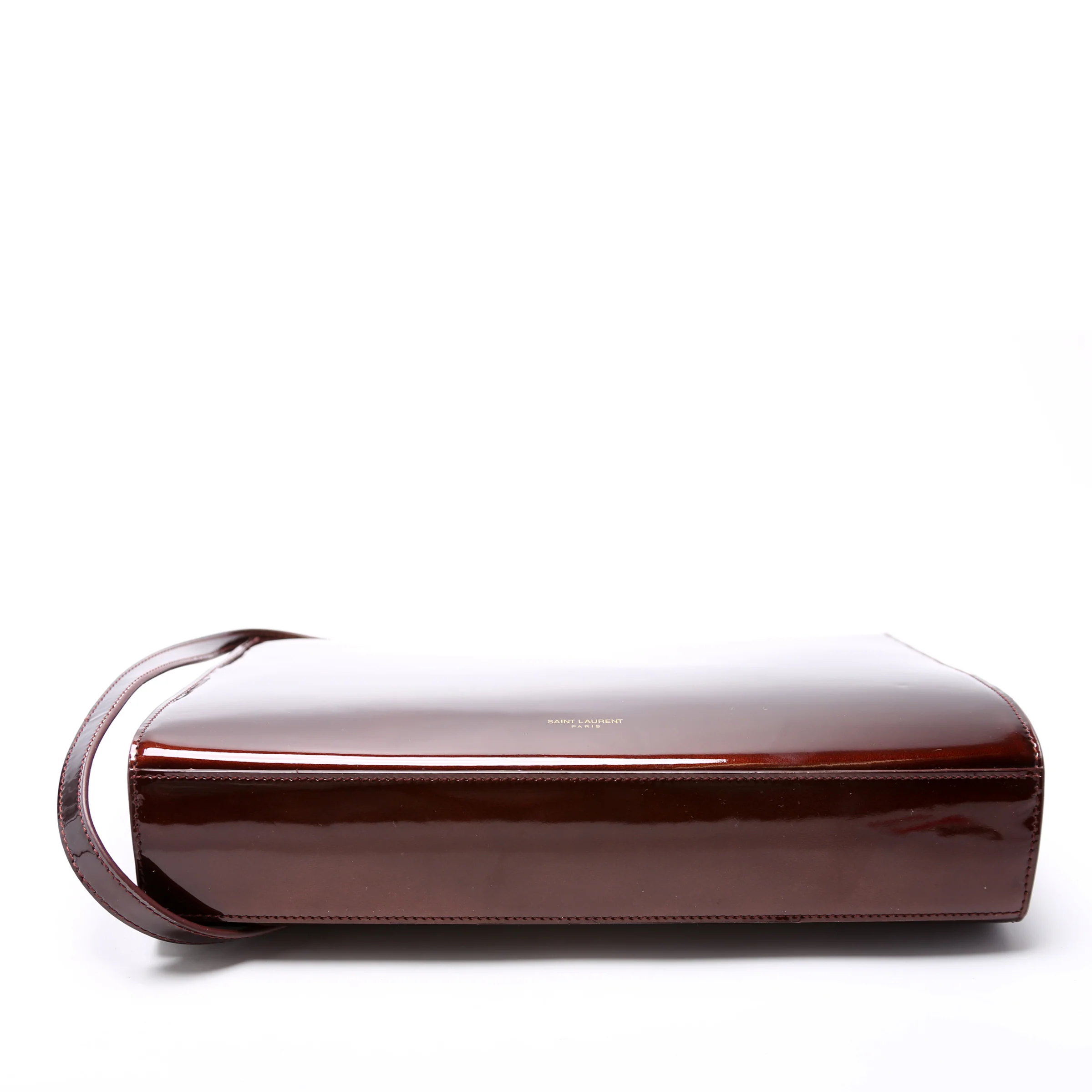 Le Anne-Marie Patent Leather Shoulder Bag - Image 4