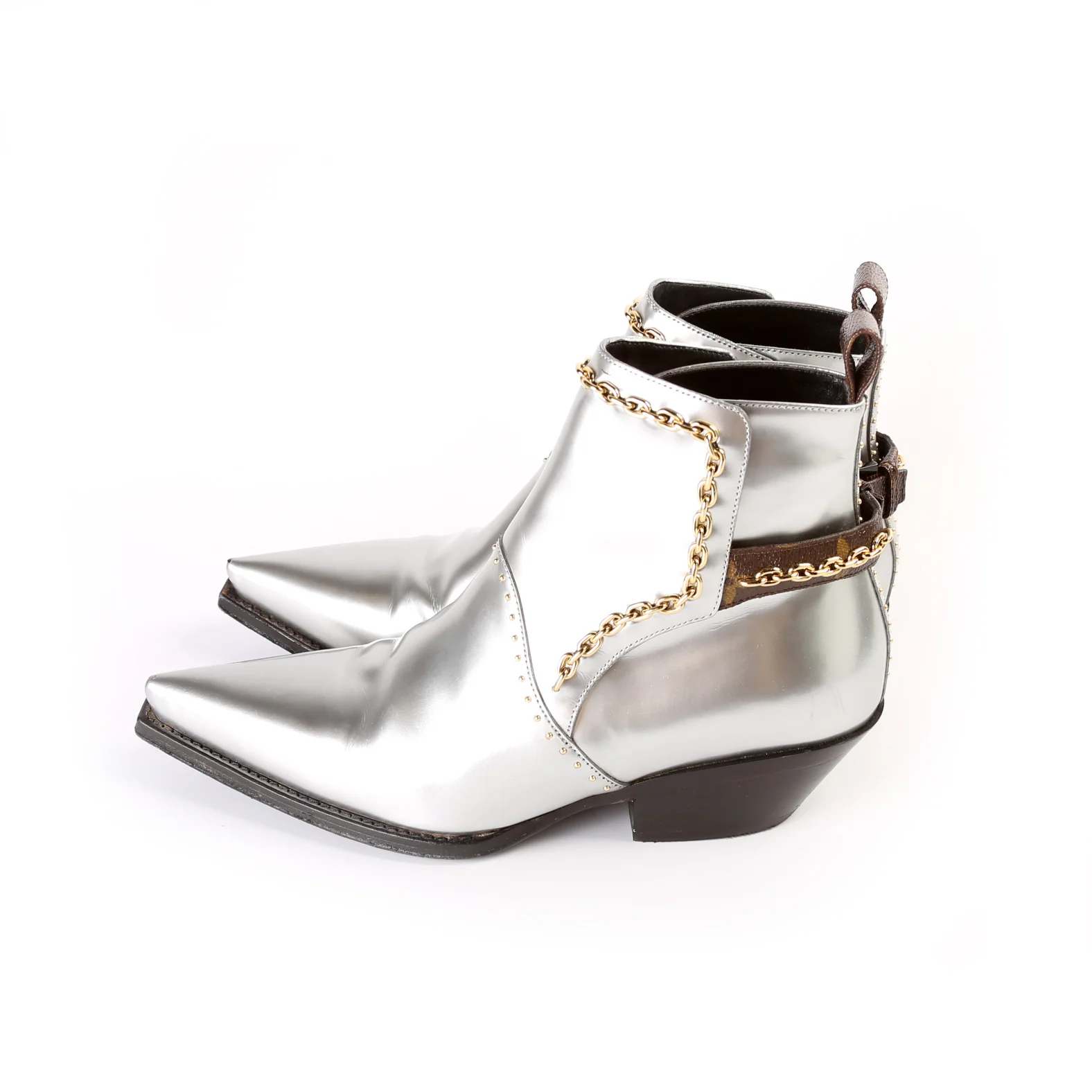 Leather Ankle Boots Size 37.5 - Image 3