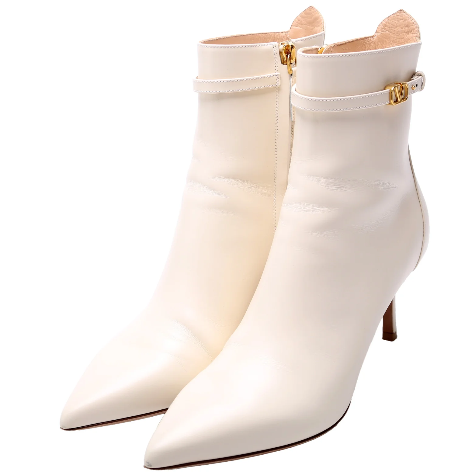 Leather Booties Size 38.5