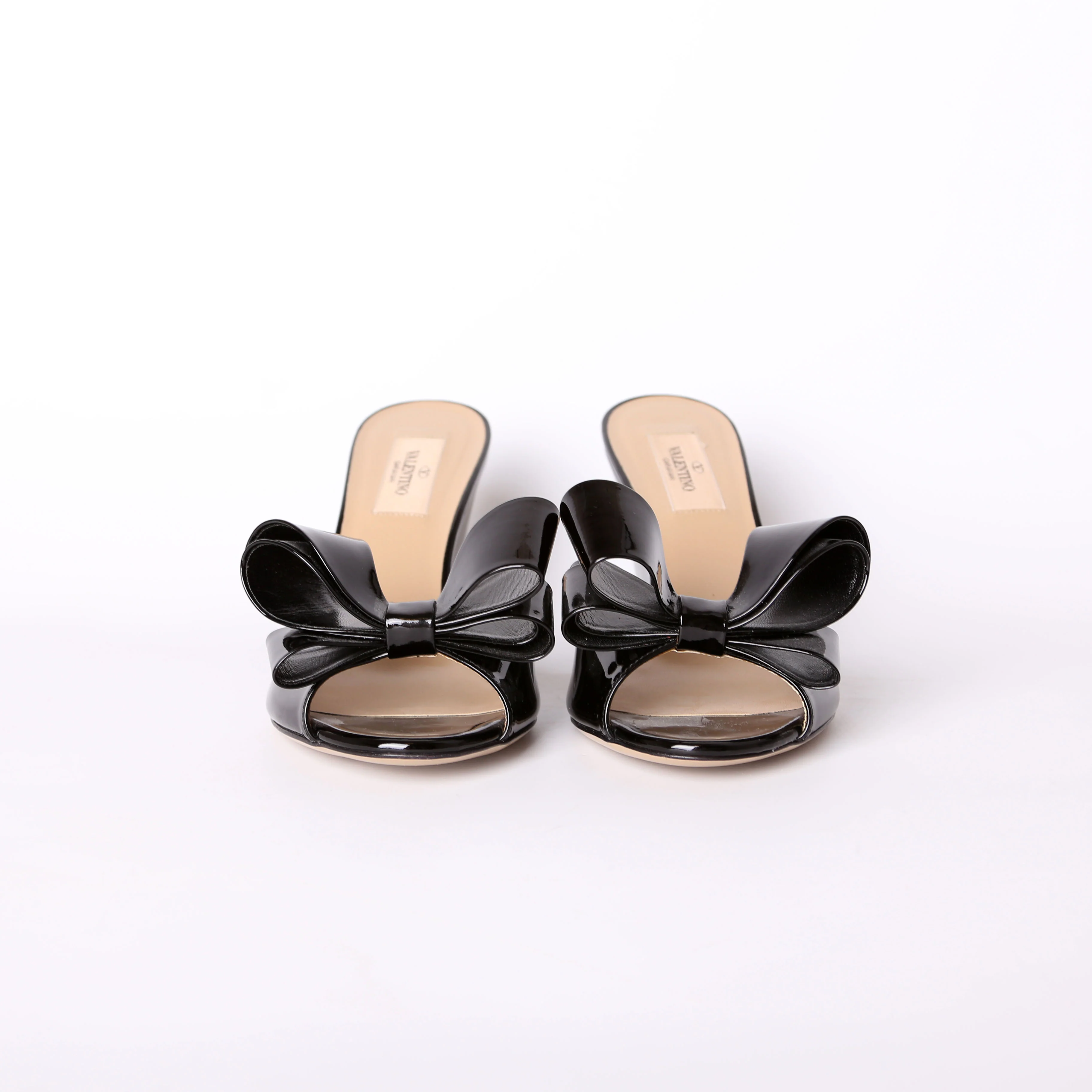 Leather Bow Wedge Size 37.5 - Image 2