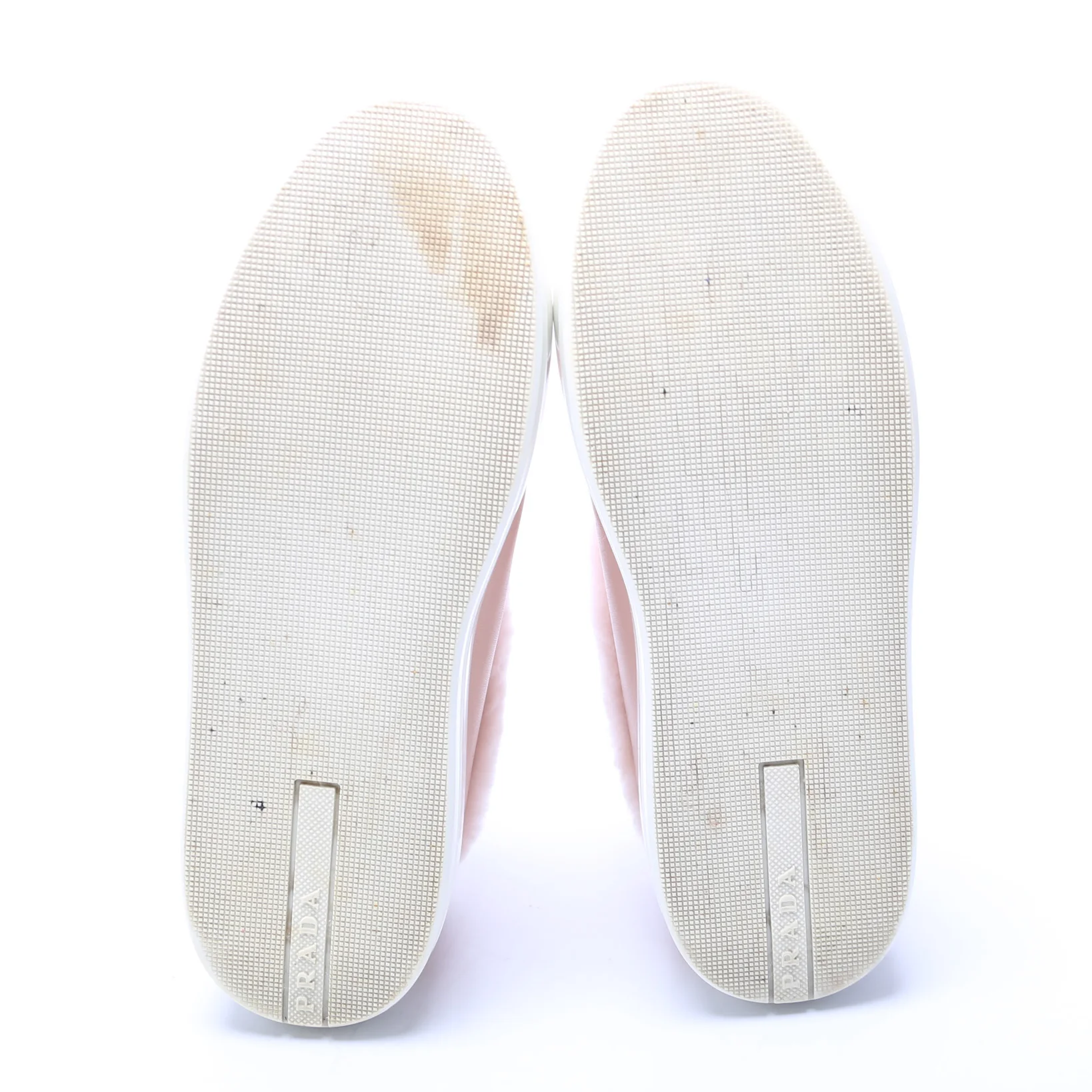 Leather Fur Sneakers Size 38.5 - Image 8