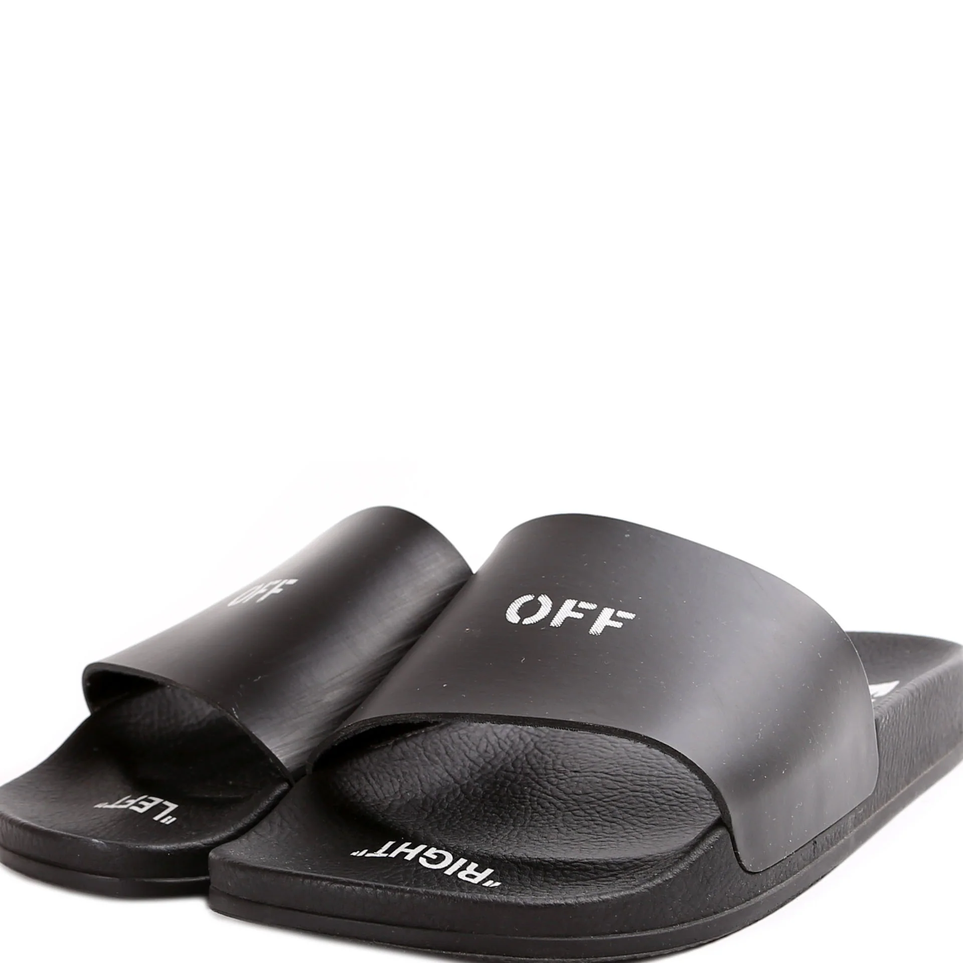 Leather Pool Slides Size 37