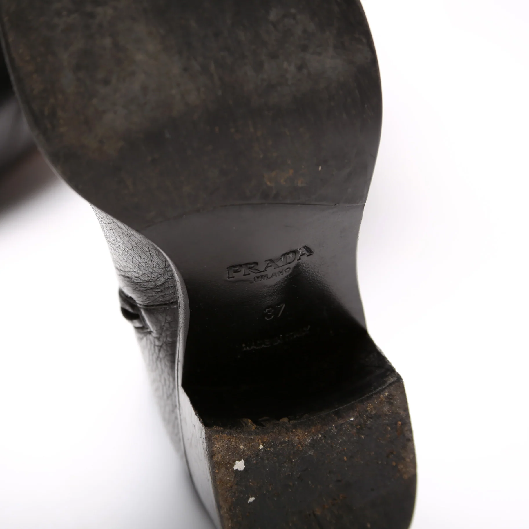 Leather Riding Boots Size 37 - Image 9