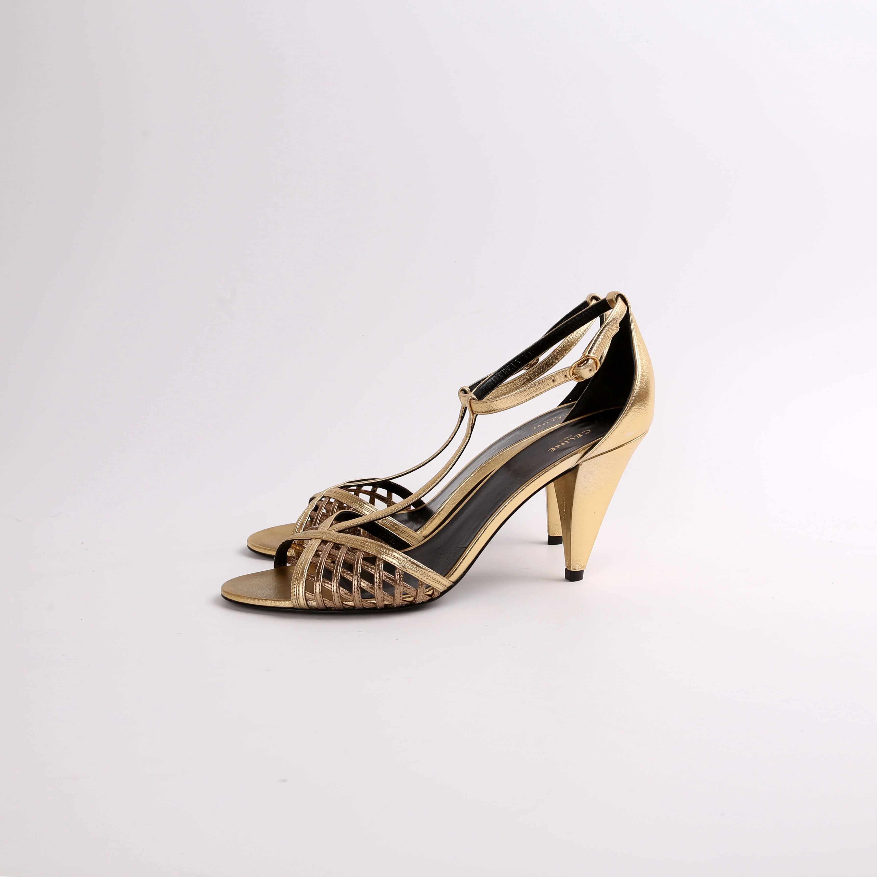 Leather Sandal Pumps Size 40 - Image 4
