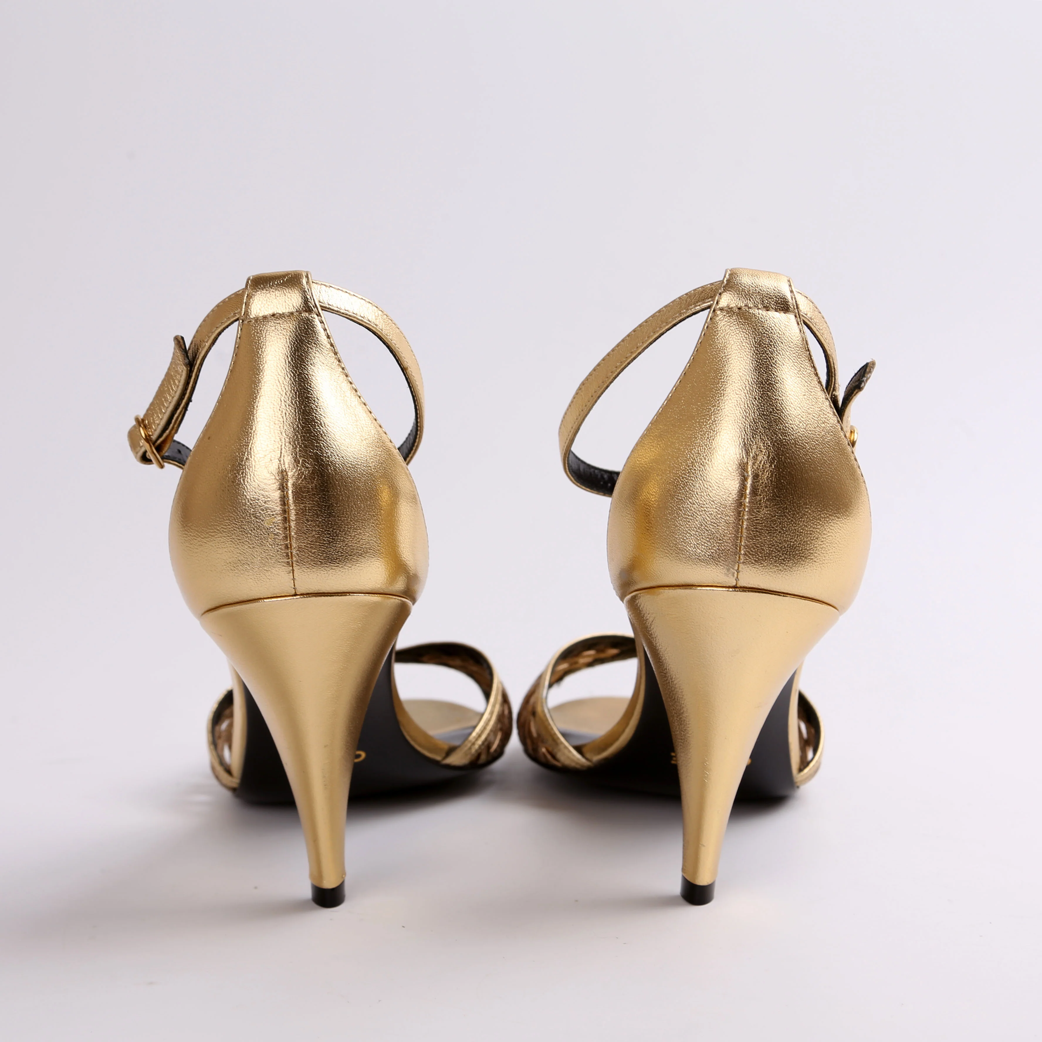 Leather Sandal Pumps Size 40 - Image 5