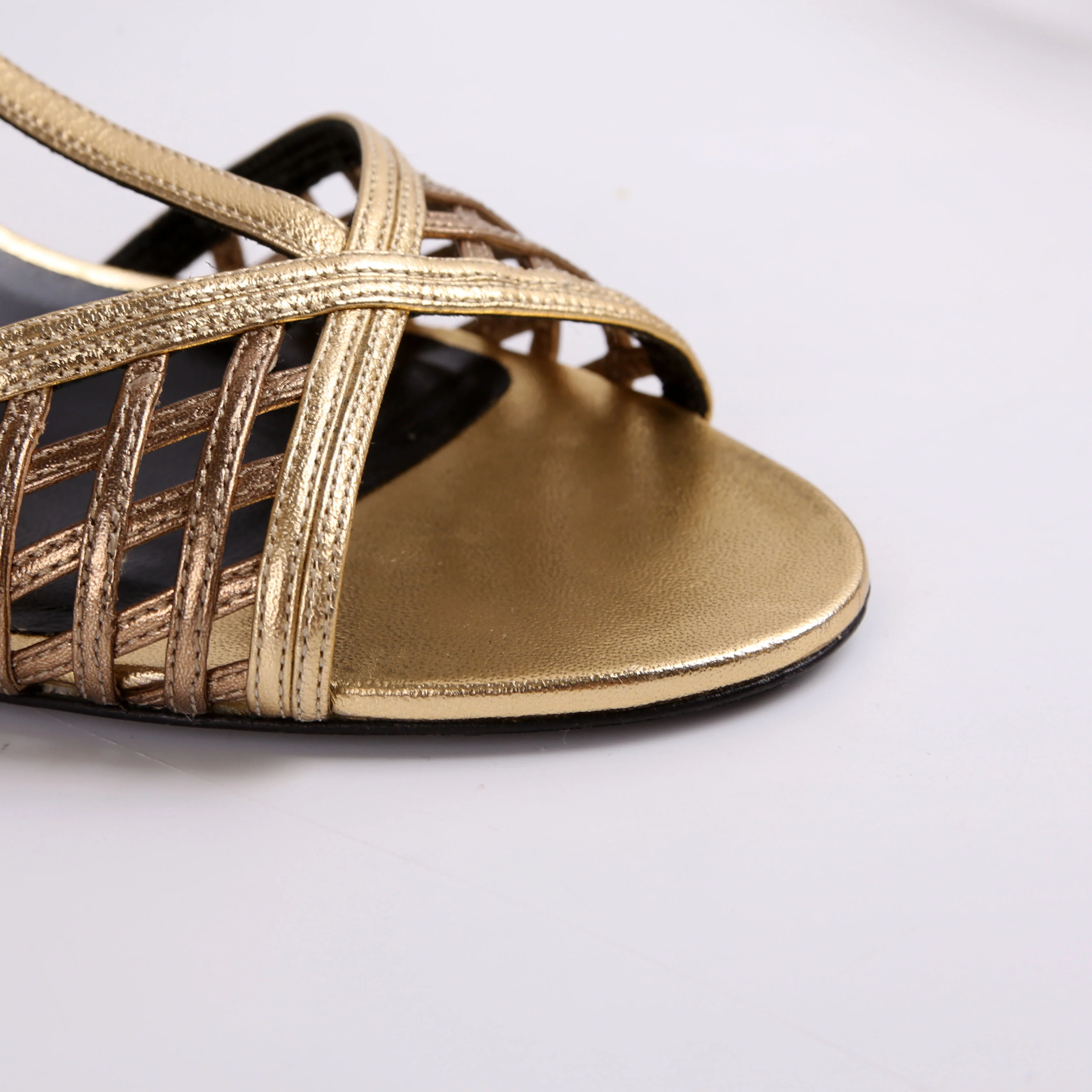 Leather Sandal Pumps Size 40 - Image 8