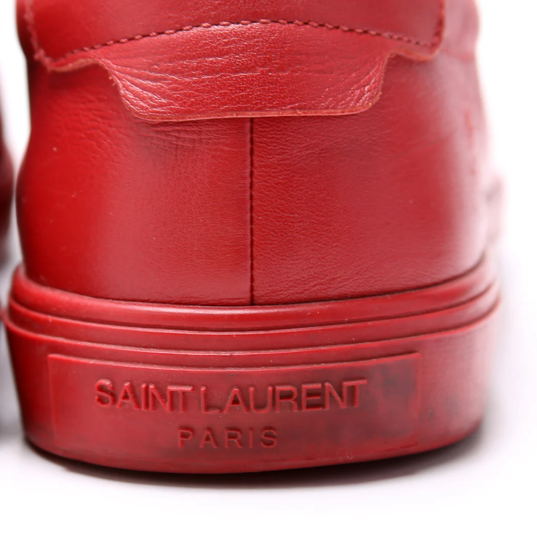 Leather Sneakers Size 39 - Image 5