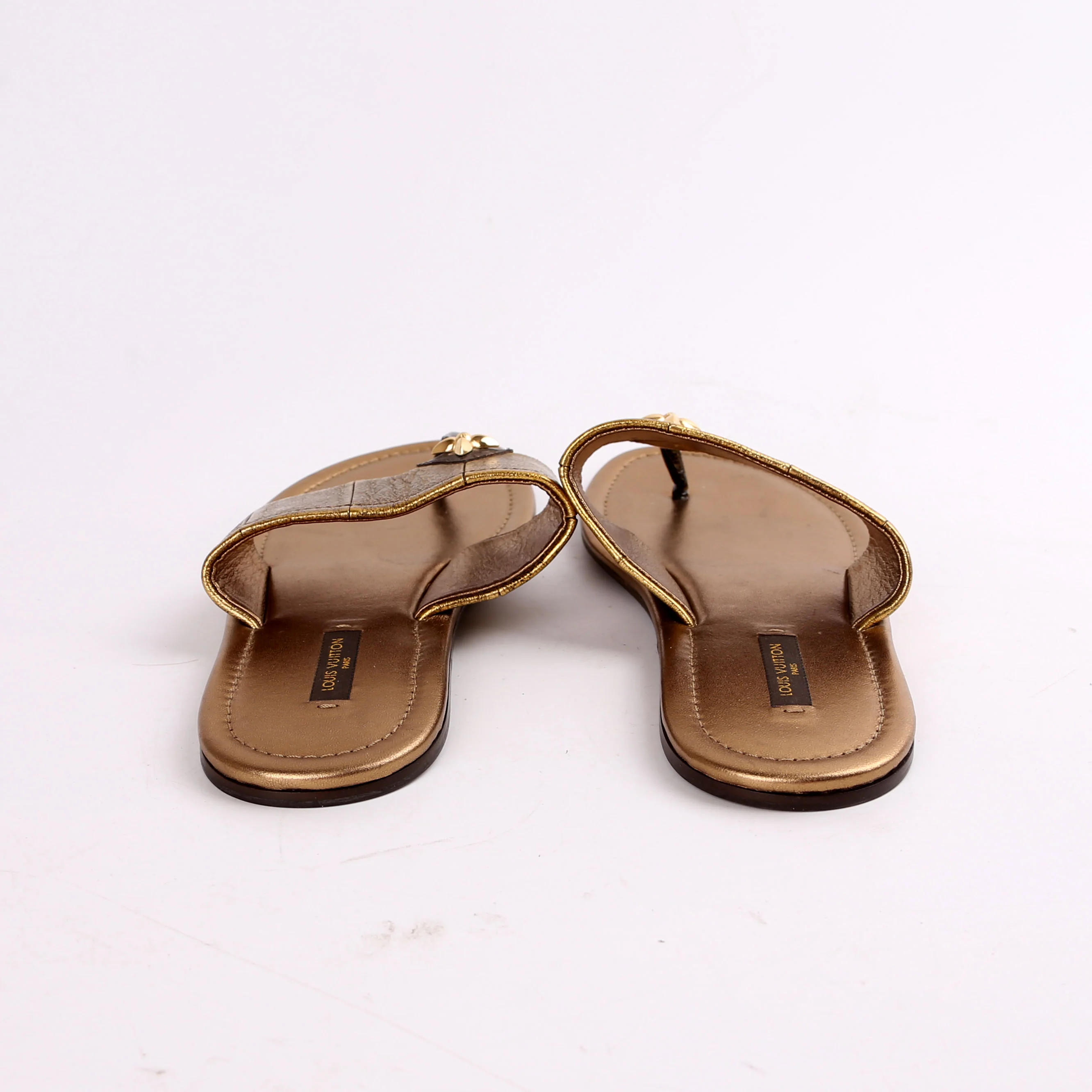 Leather Thong Flip Flops Size 38 - Image 4