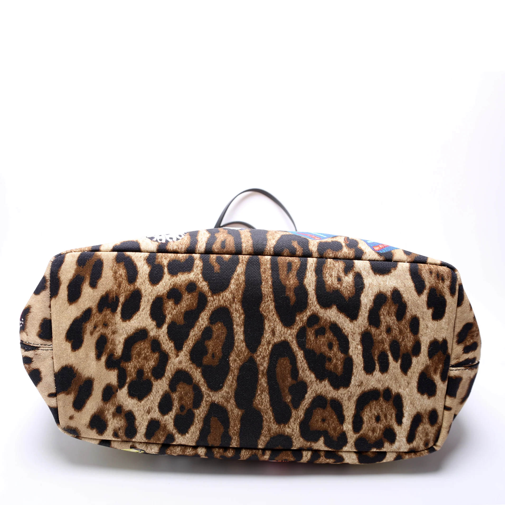 Leopard Butterfly Canvas Tote - Image 4