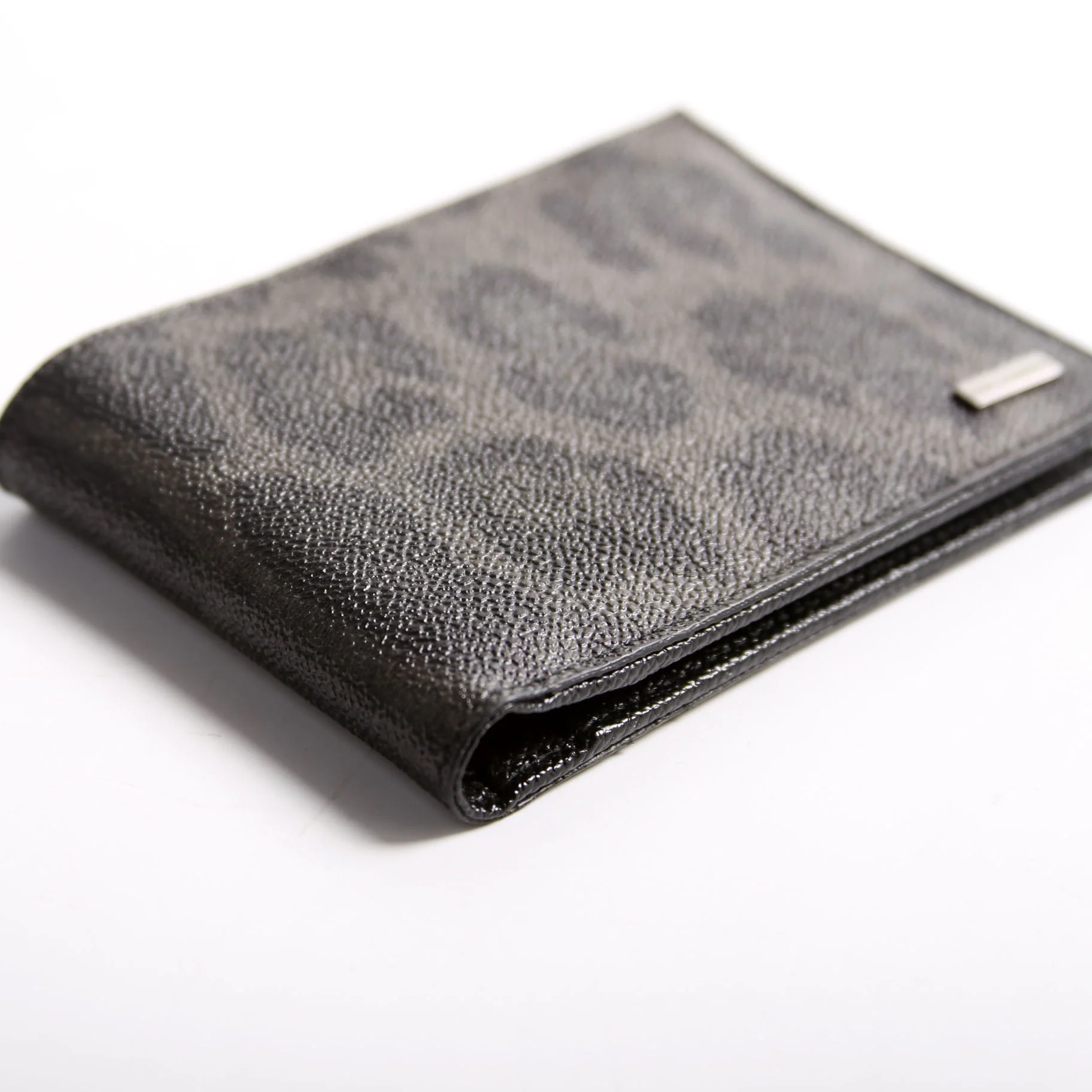 Leopard Print Leather Bifold Wallet - Image 4