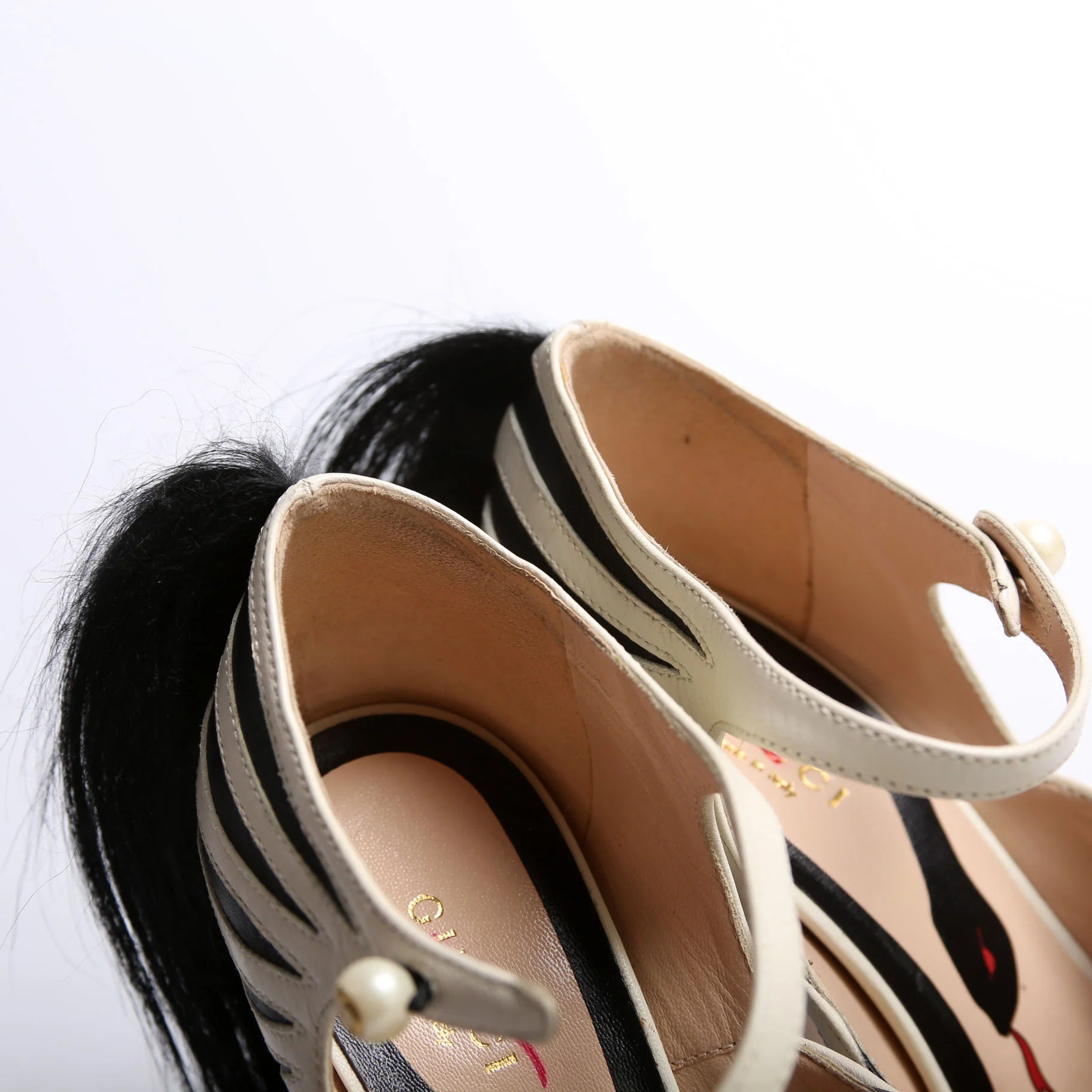 Lesley Mary Jane Pump Zebra Size 36.5 - Image 8