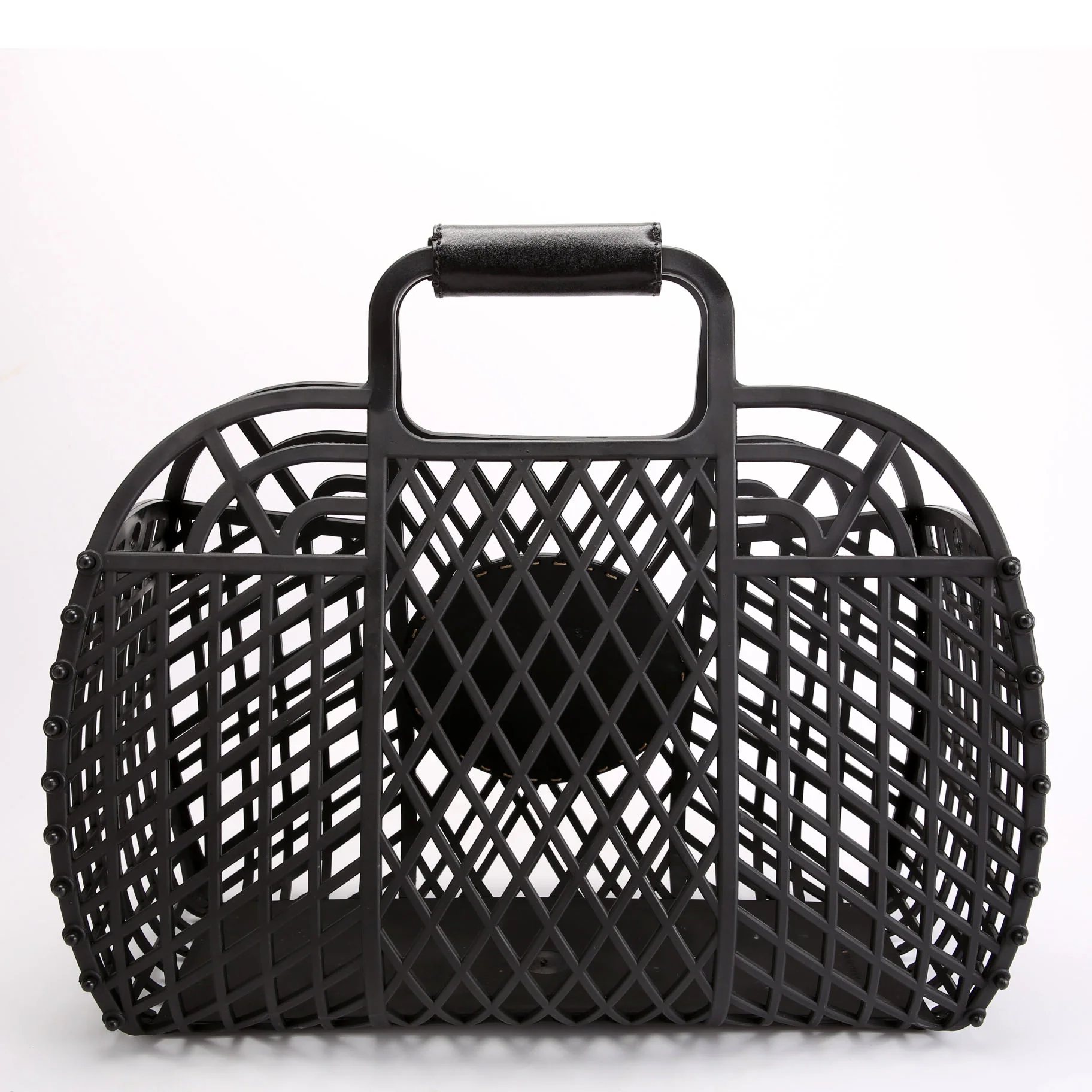 Liberty Matte Fendi Basket Medium Black/Brown - Image 3