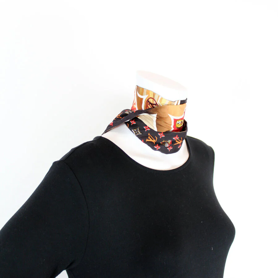 Libra Silk BB Bandeau Scarf - Image 4