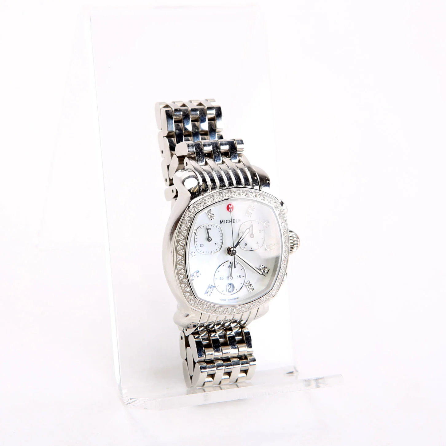 Lilou Mother Of Pearl Diamond Bezel - Image 2