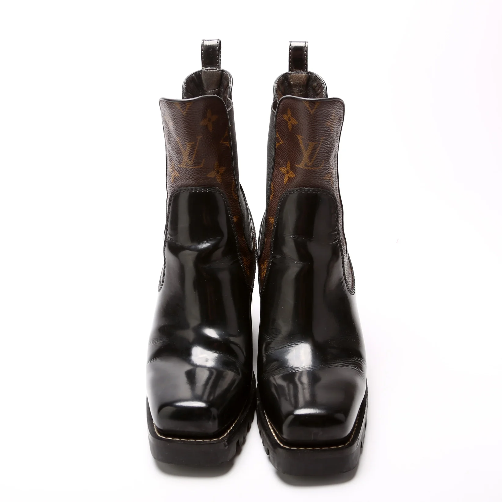 Limitless Ankle Boots Leather/Monogram Size 36 - Image 2
