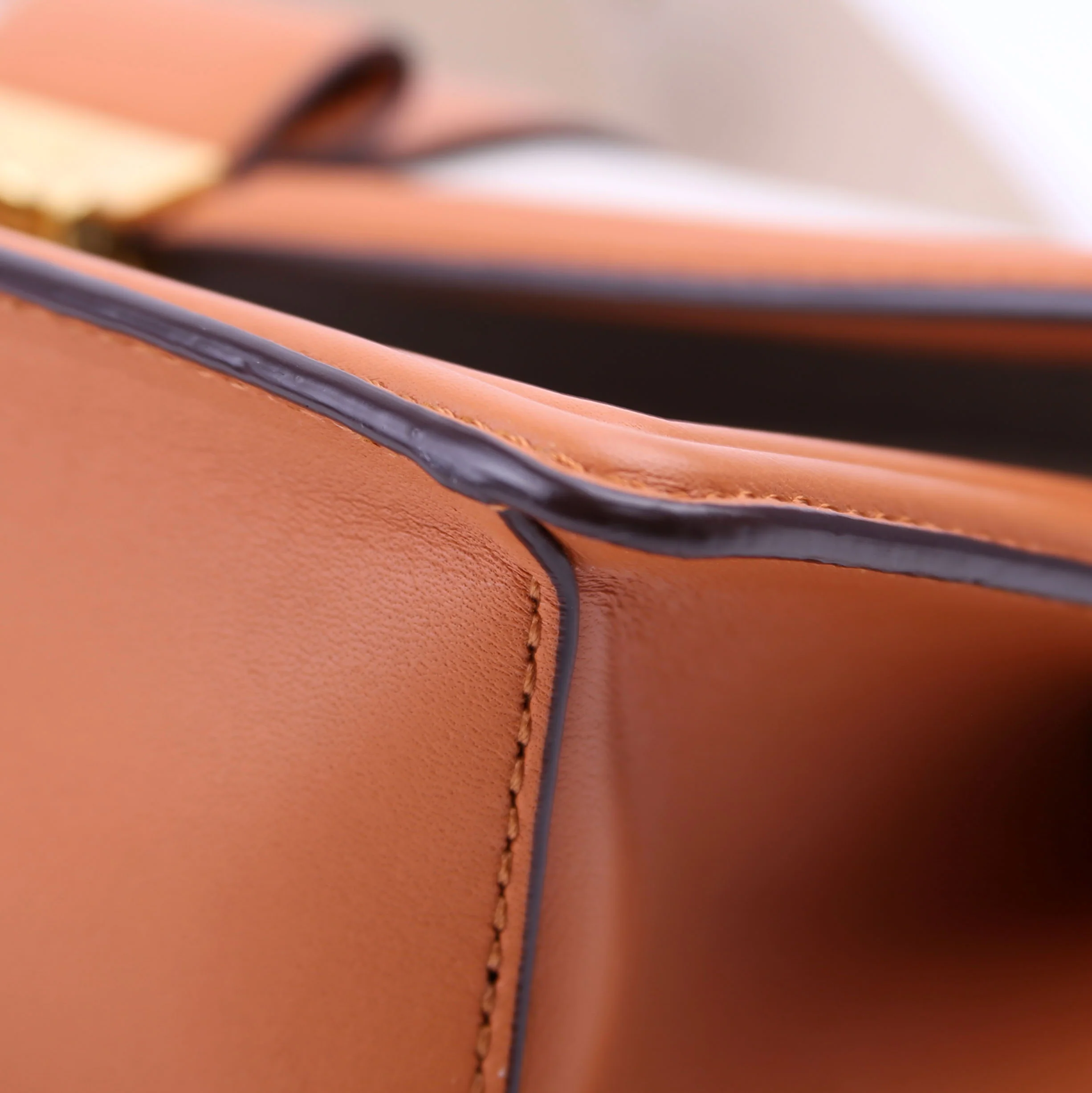 Linen Tracy Shoulder Bag Tan - Image 6