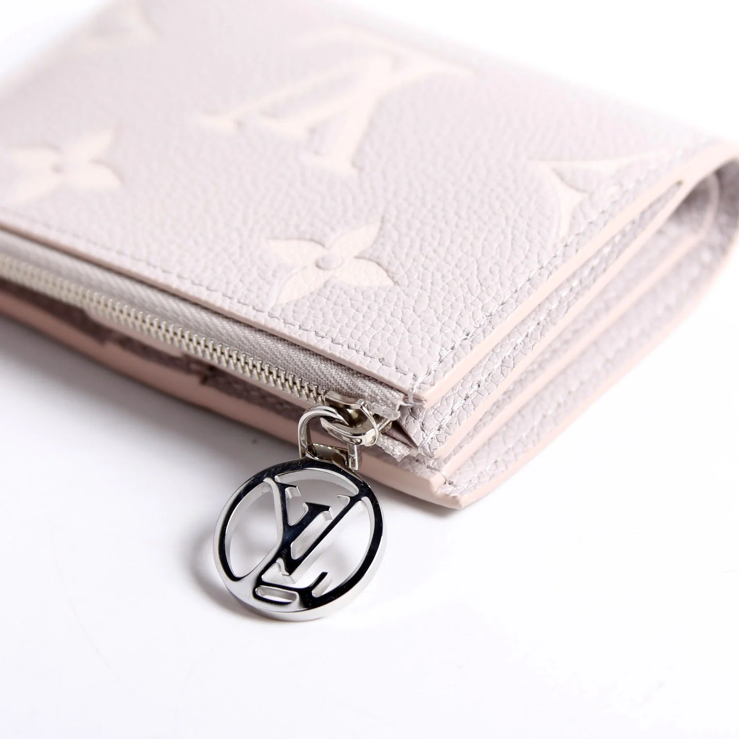 Lisa Wallet Bicolor Empreinte Grey - Image 9