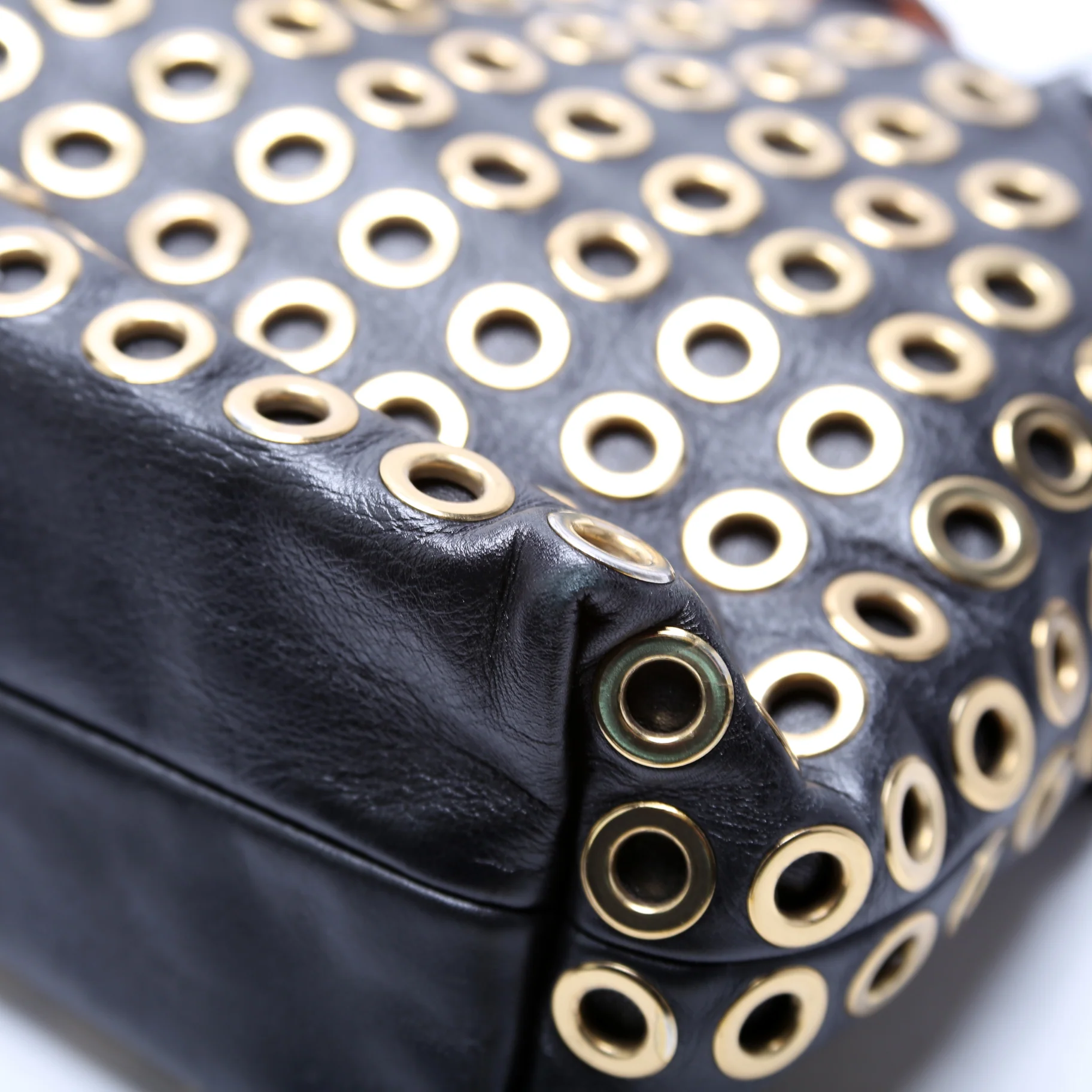 Little Crush Bag Grommet Leather/Ponyhair - Image 6