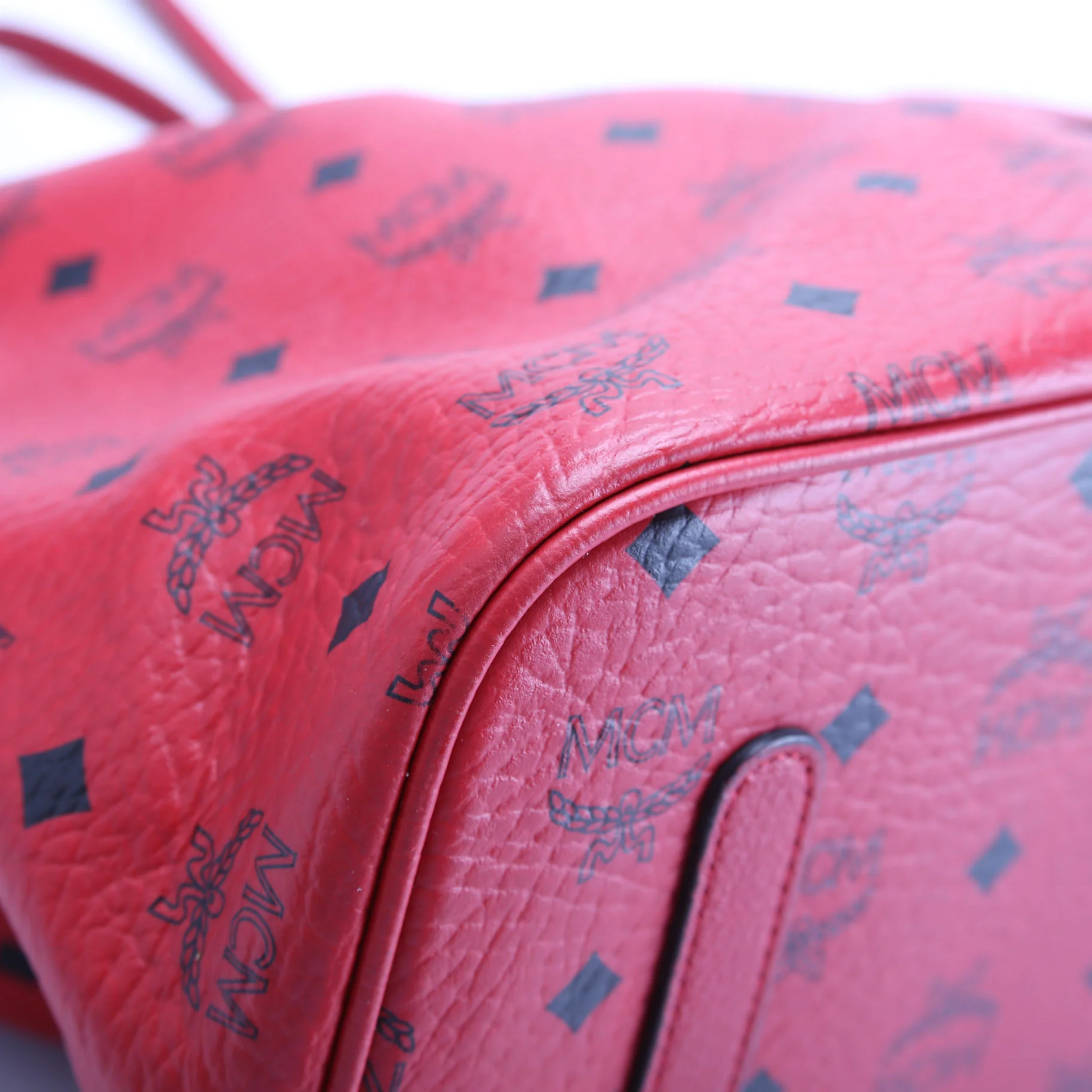 Liz Tote Without Pouch Large Red - Image 6
