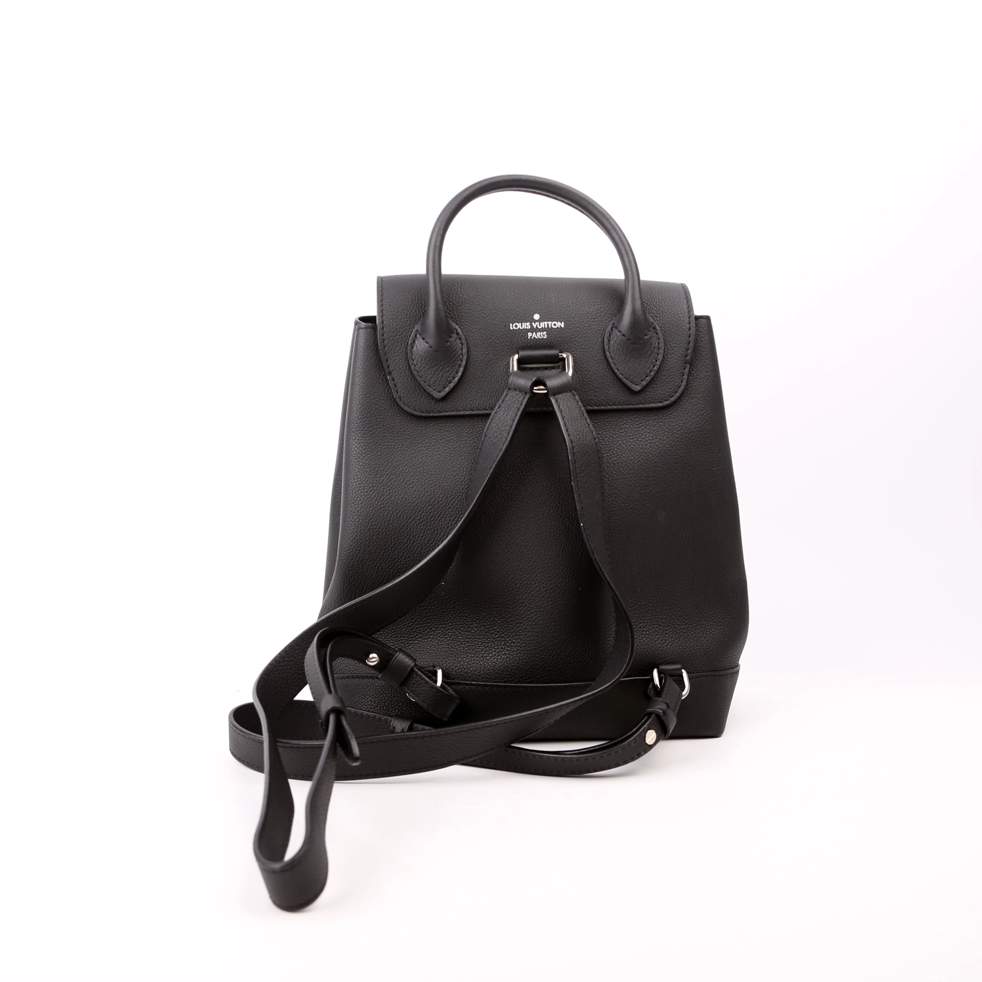 Lockme Backpack Calfskin Black - Image 3