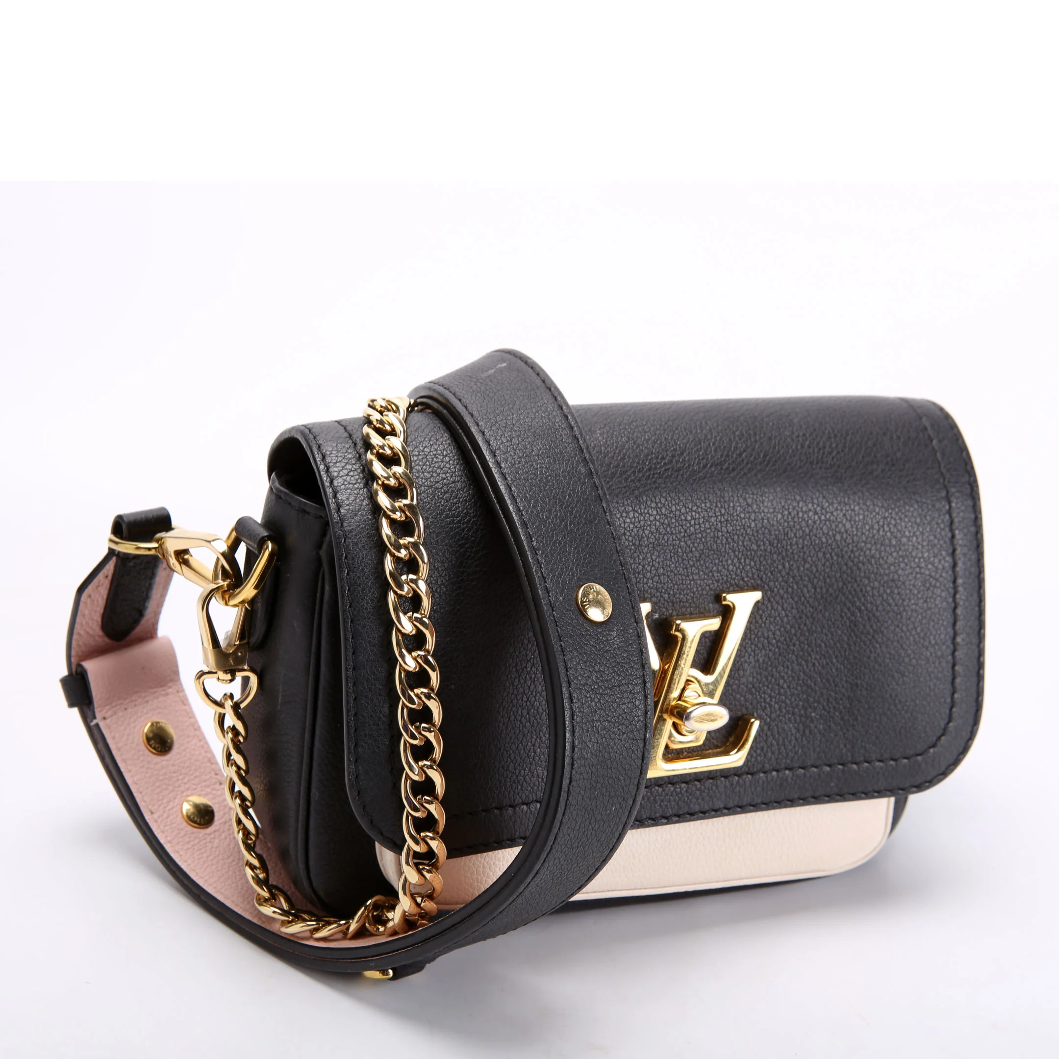 Lockme Tender Supple Calfskin Black/Cream - Image 2