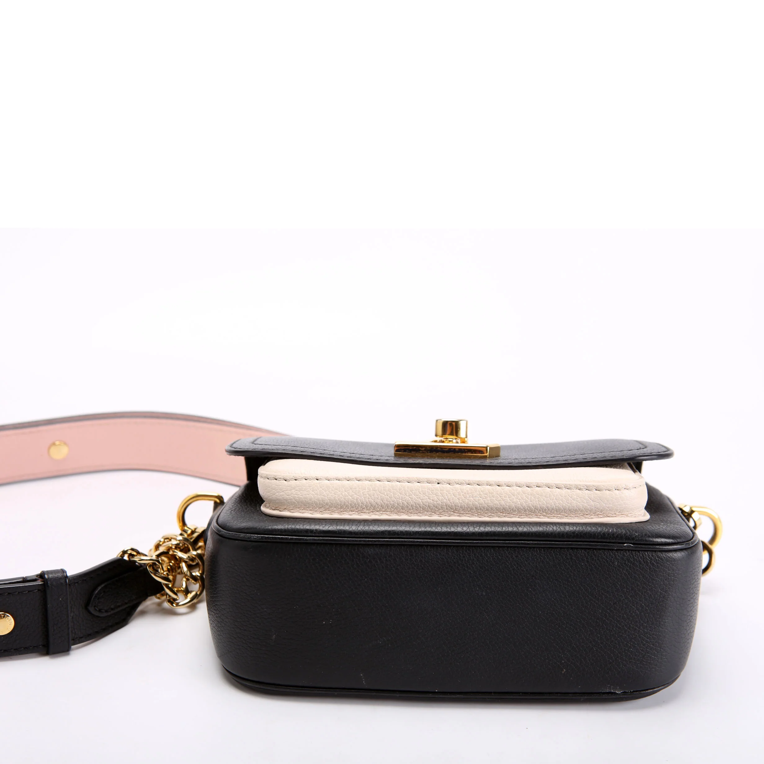Lockme Tender Supple Calfskin Black/Cream - Image 4