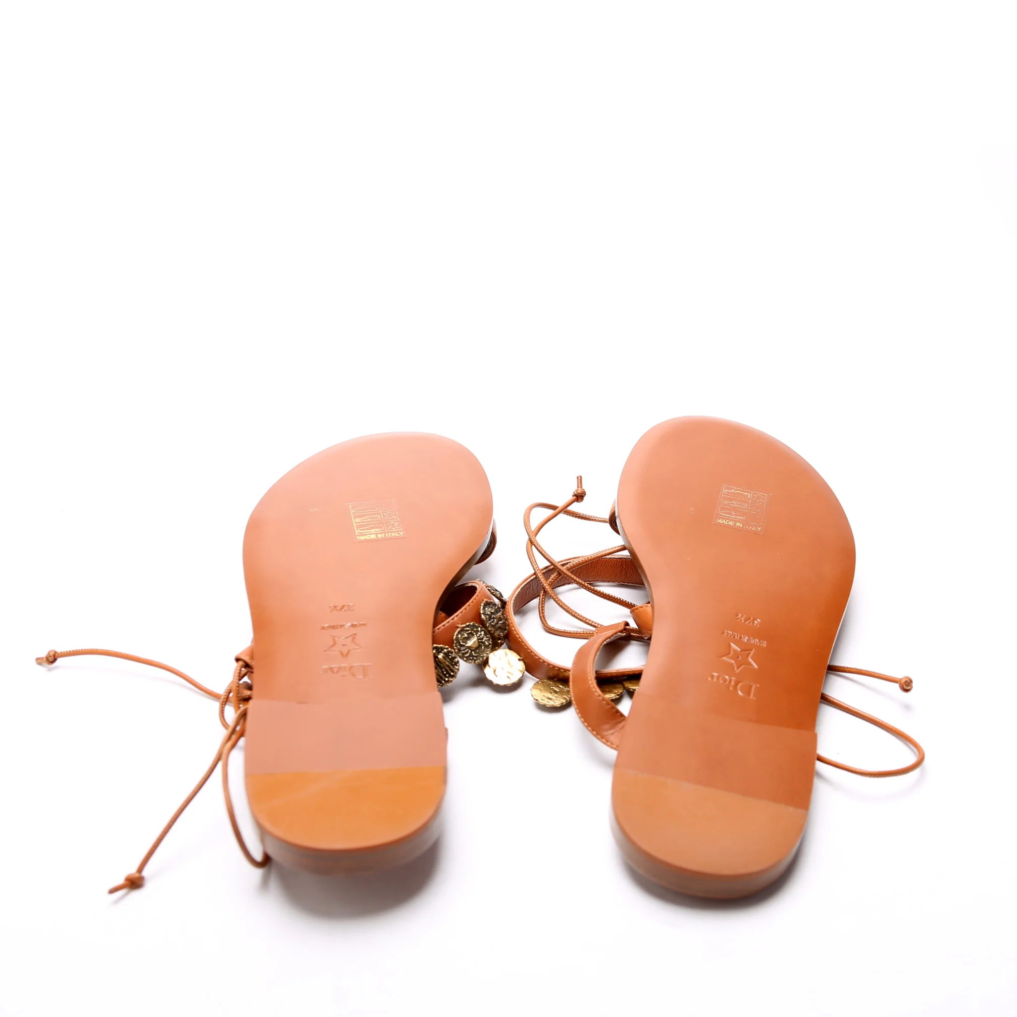 Logo Ankle Strap Sandals Size 37.5 - Image 6