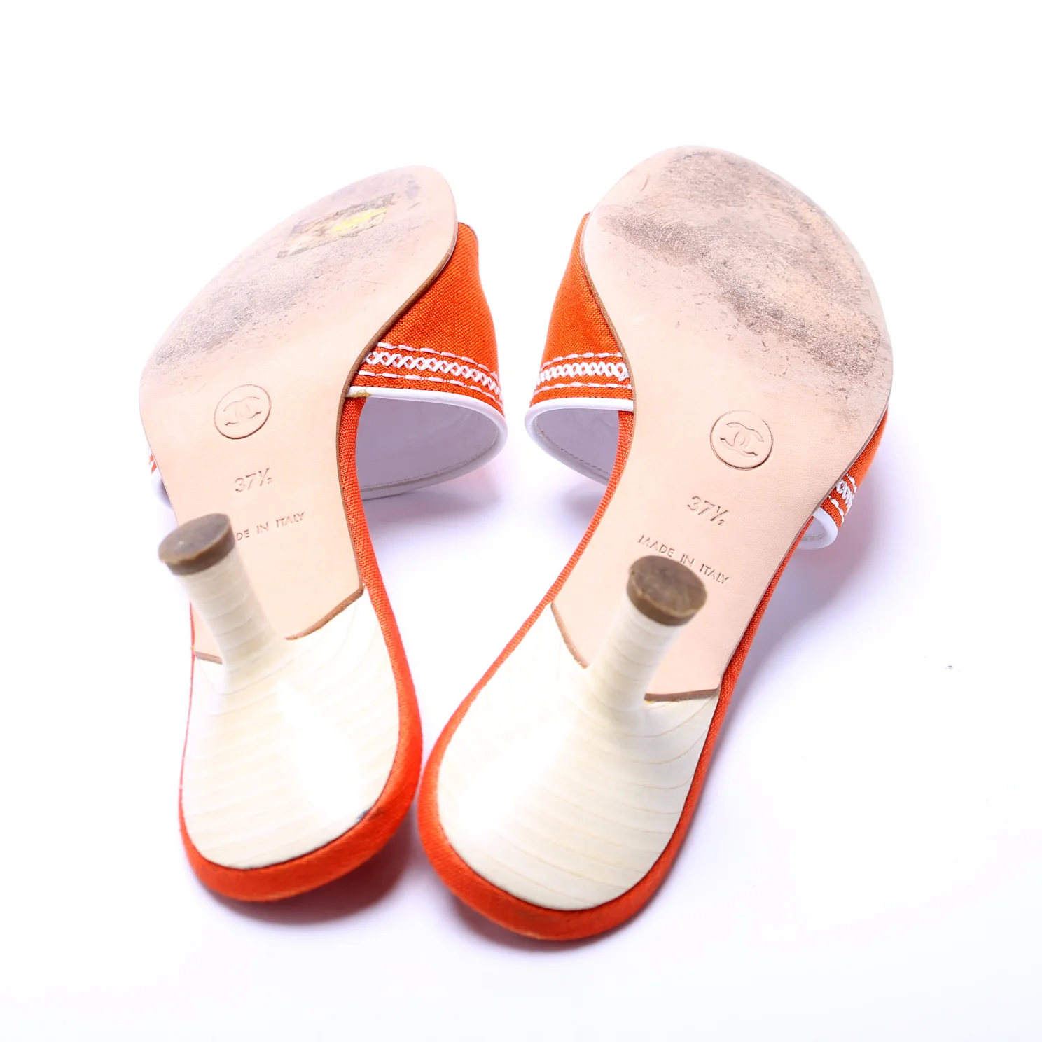 Logo Canvas Mules Size 37.5 - Image 7