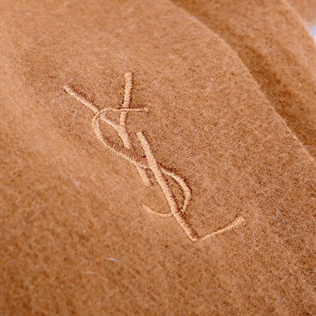 Logo Cashmere/Wool Brown - Image 6