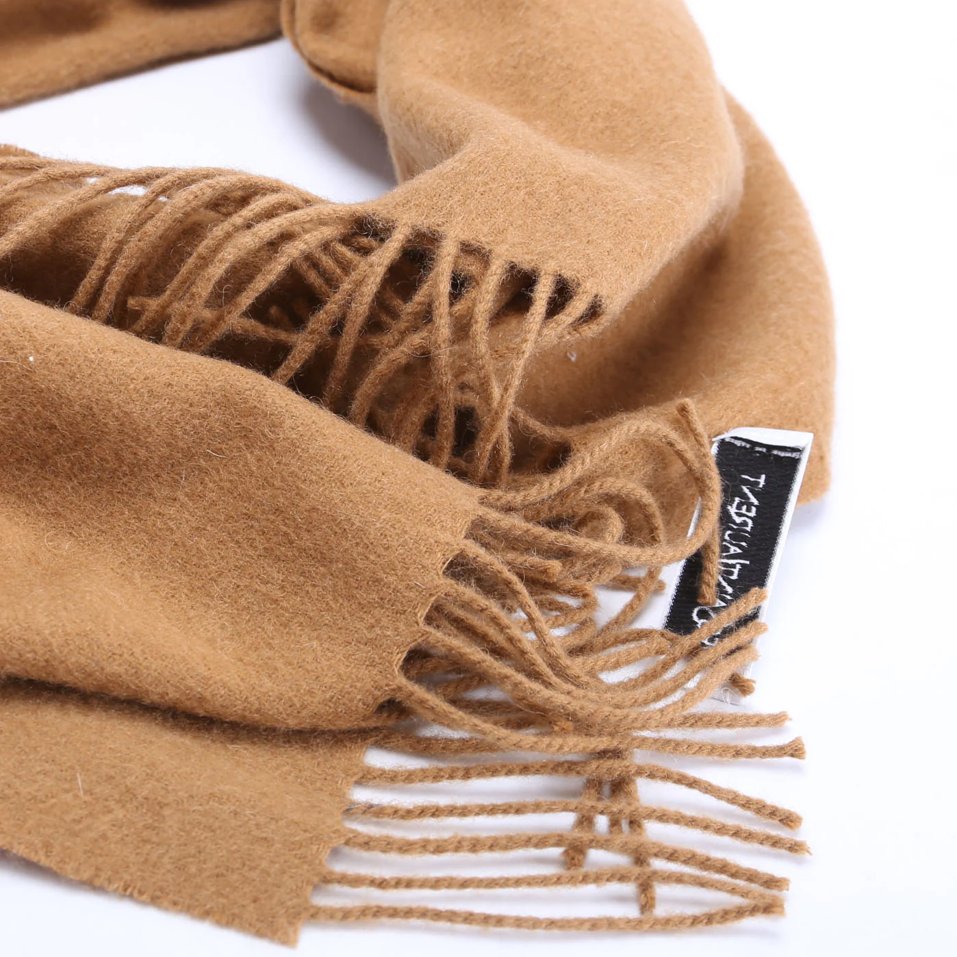 Logo Cashmere/Wool Brown - Image 2