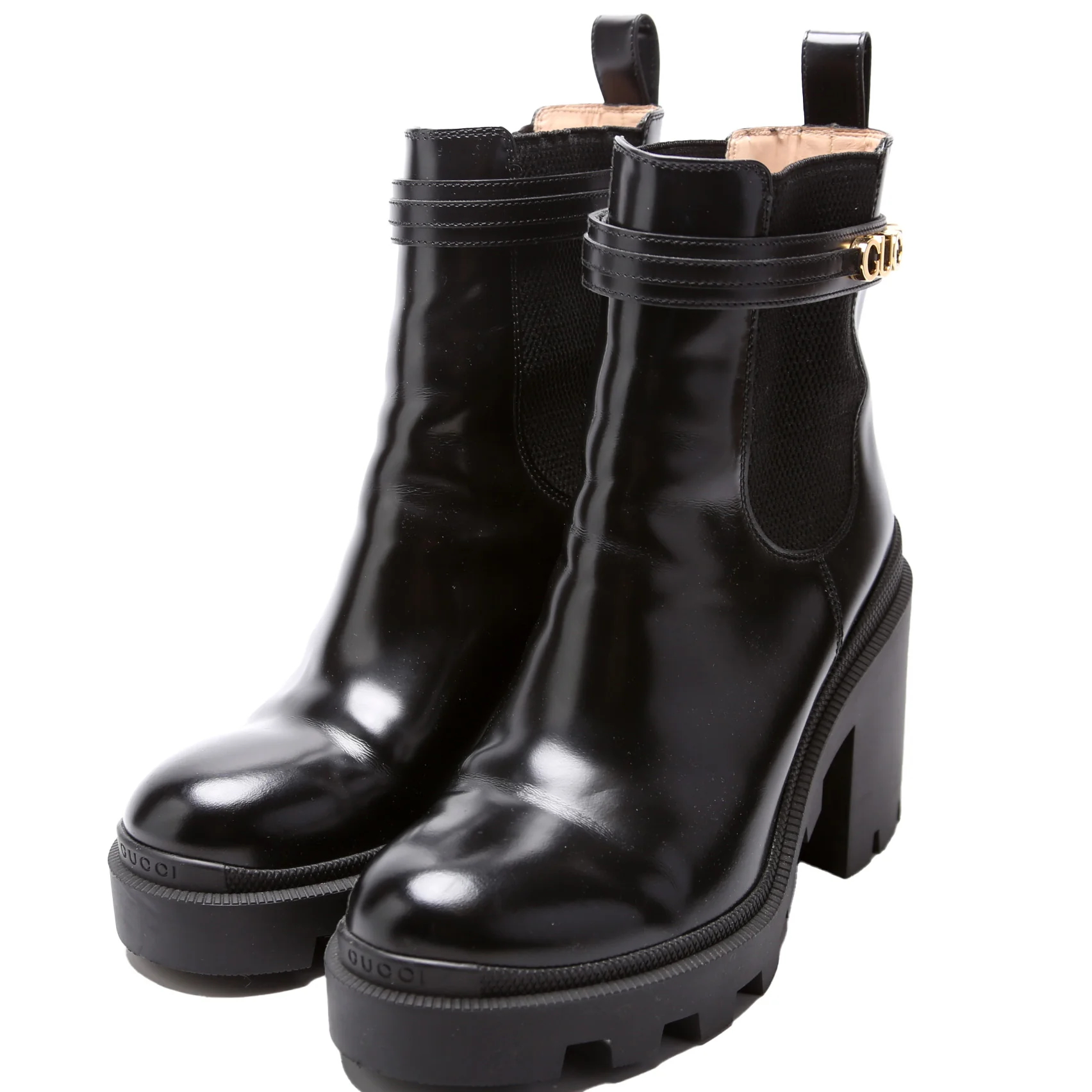 Logo Combat Booties Size 39
