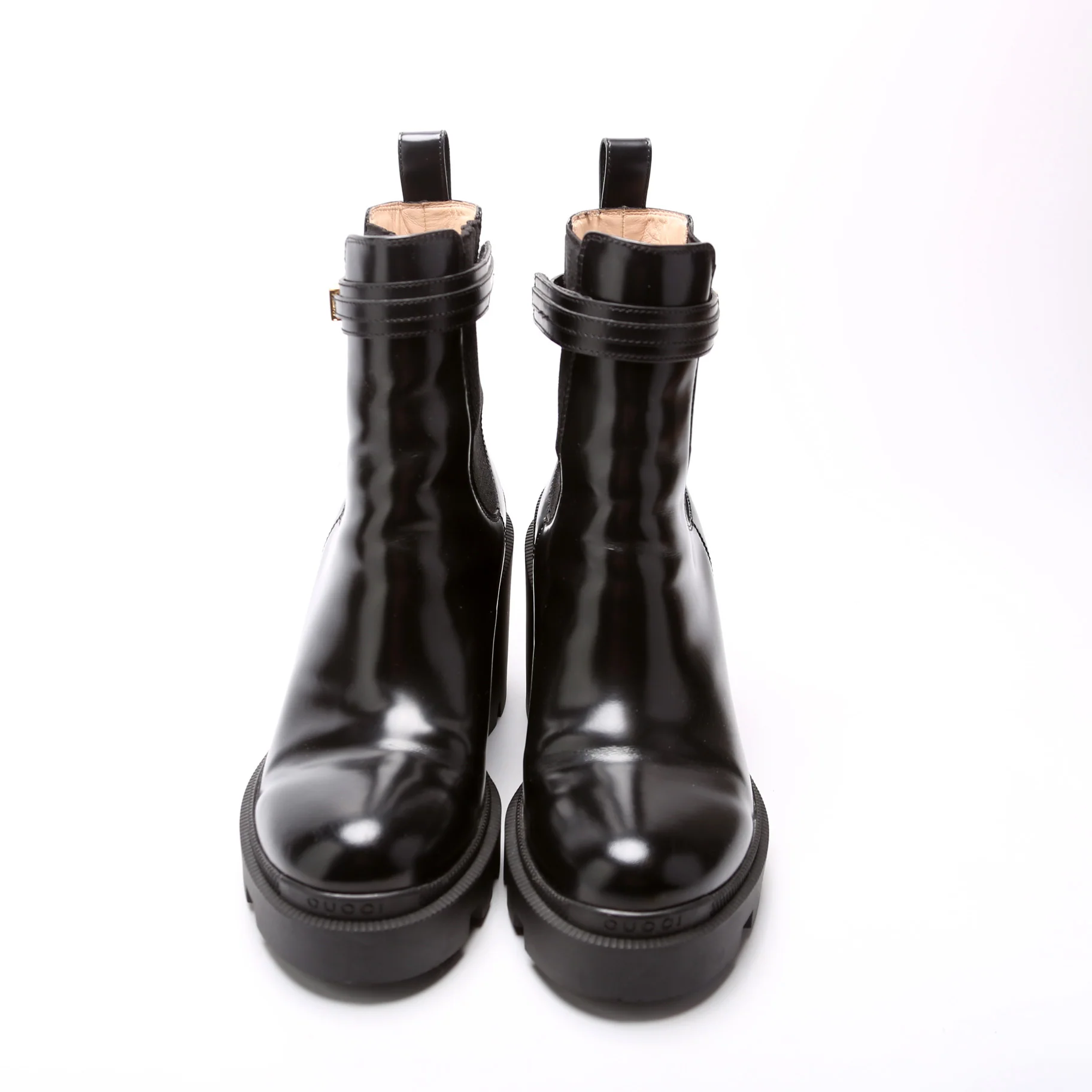 Logo Combat Booties Size 39 - Image 2