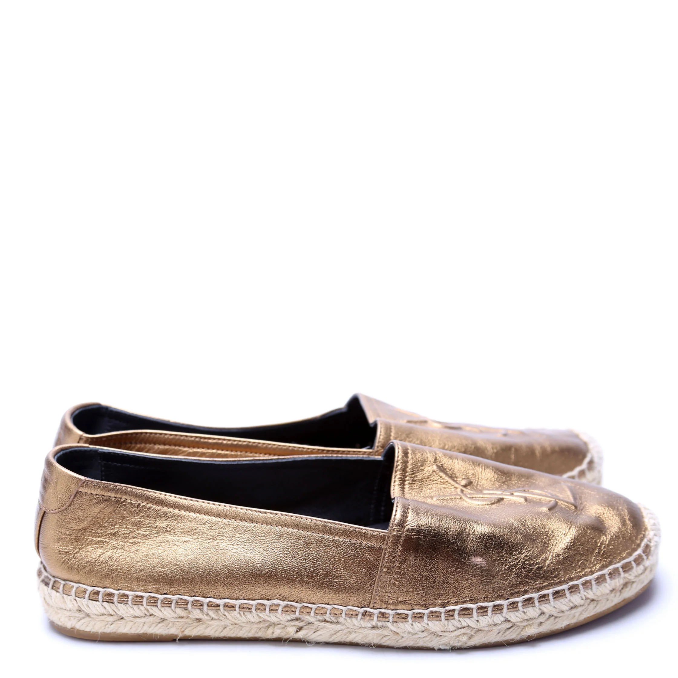 Logo Espadrille Size 38 Bronze - Image 3