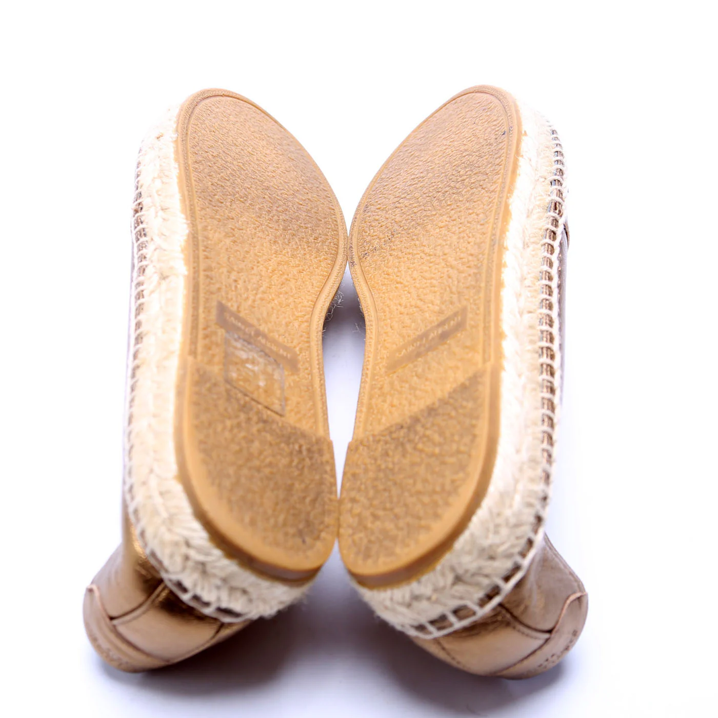 Logo Espadrille Size 38 Bronze - Image 6