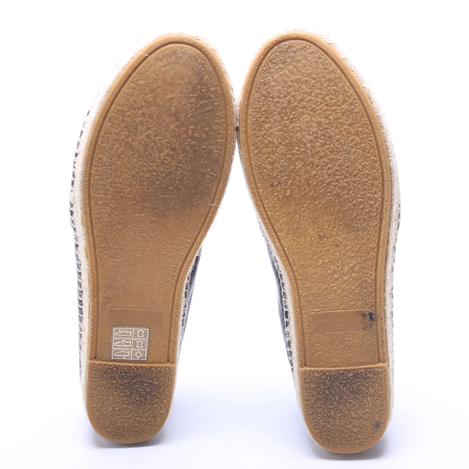 Logo Espadrilles Size 37.5 Black - Image 7