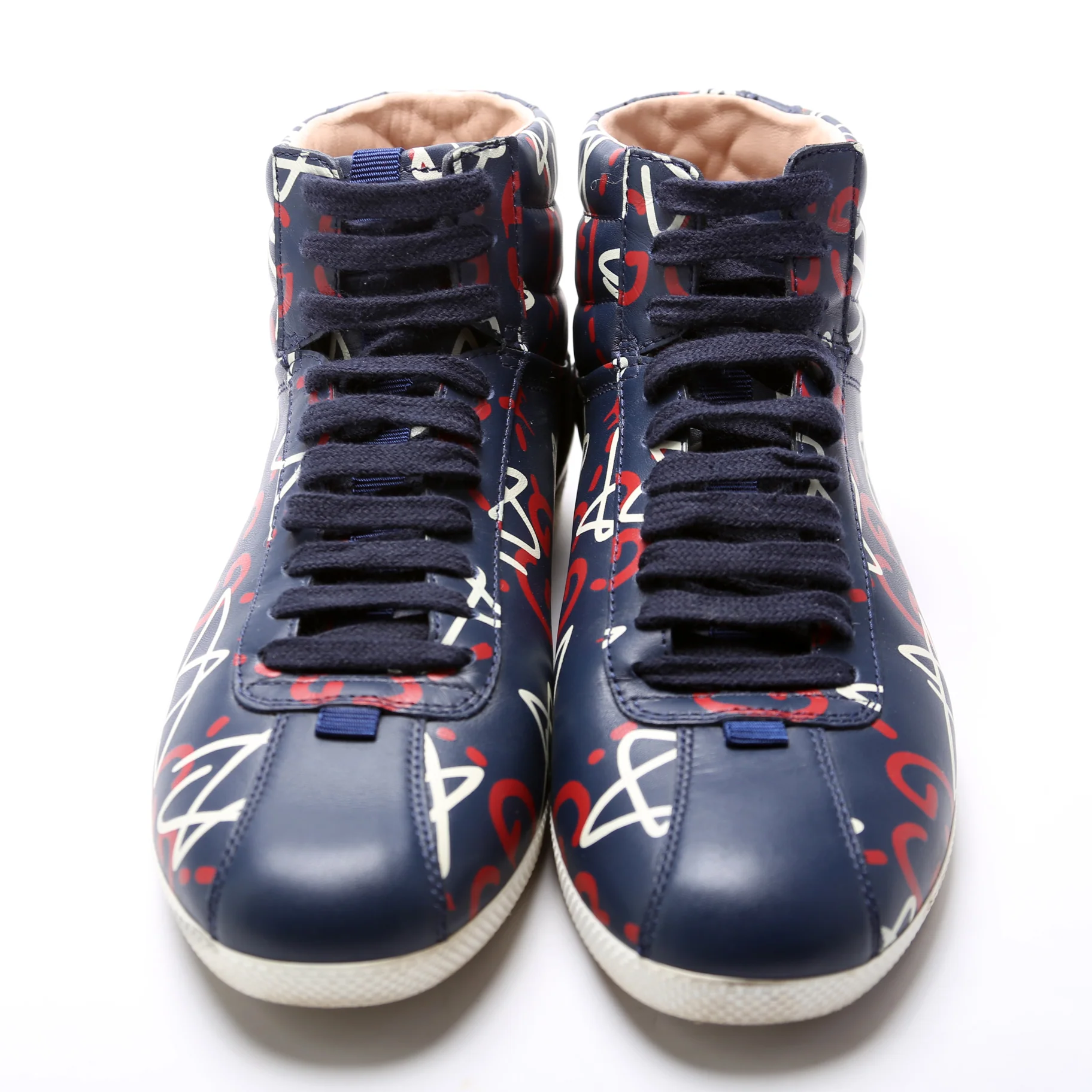 Logo Hightop Sneakers Size 37.5 - Image 2
