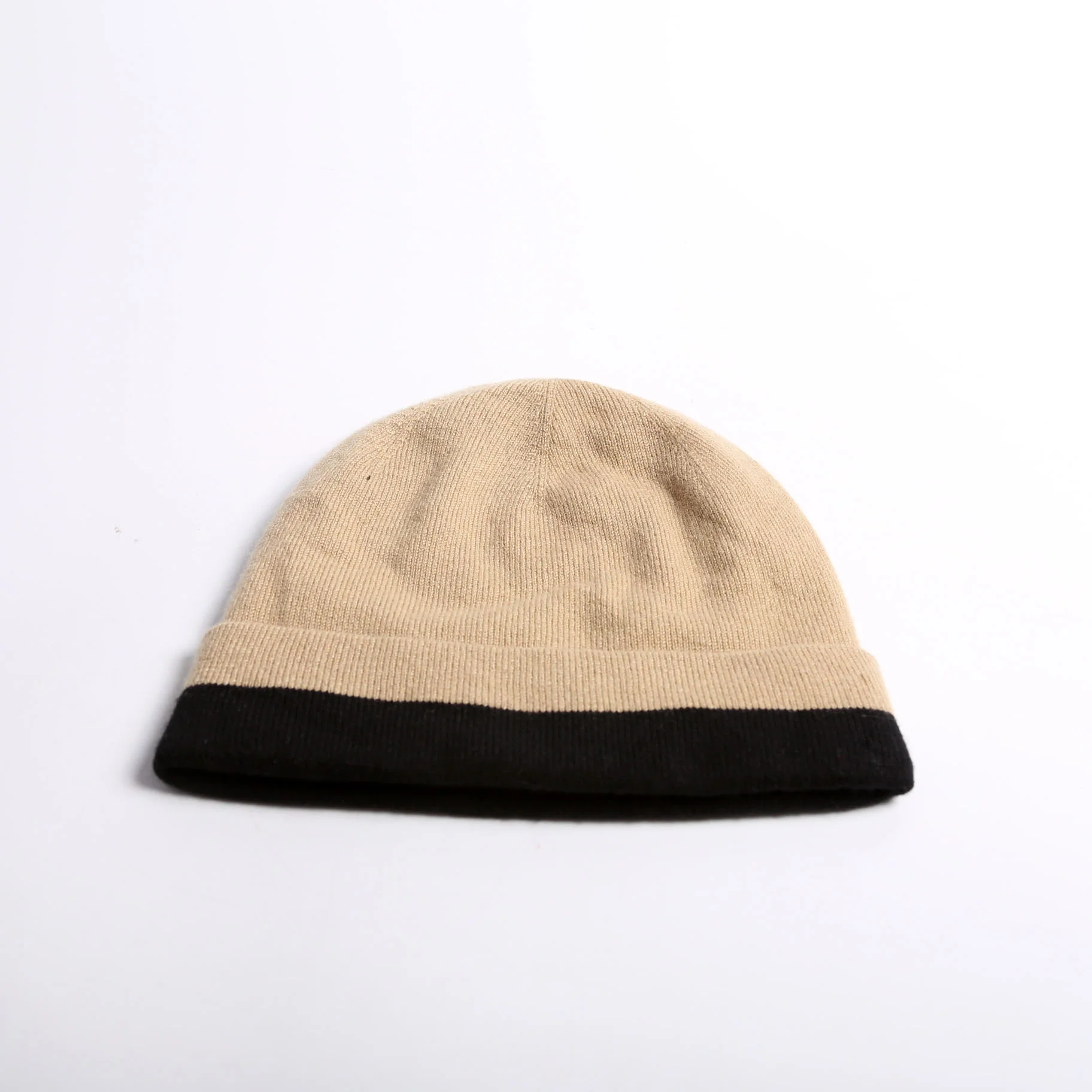Logo Intarsia Cashmere-Blend Beanie Brown - Image 2