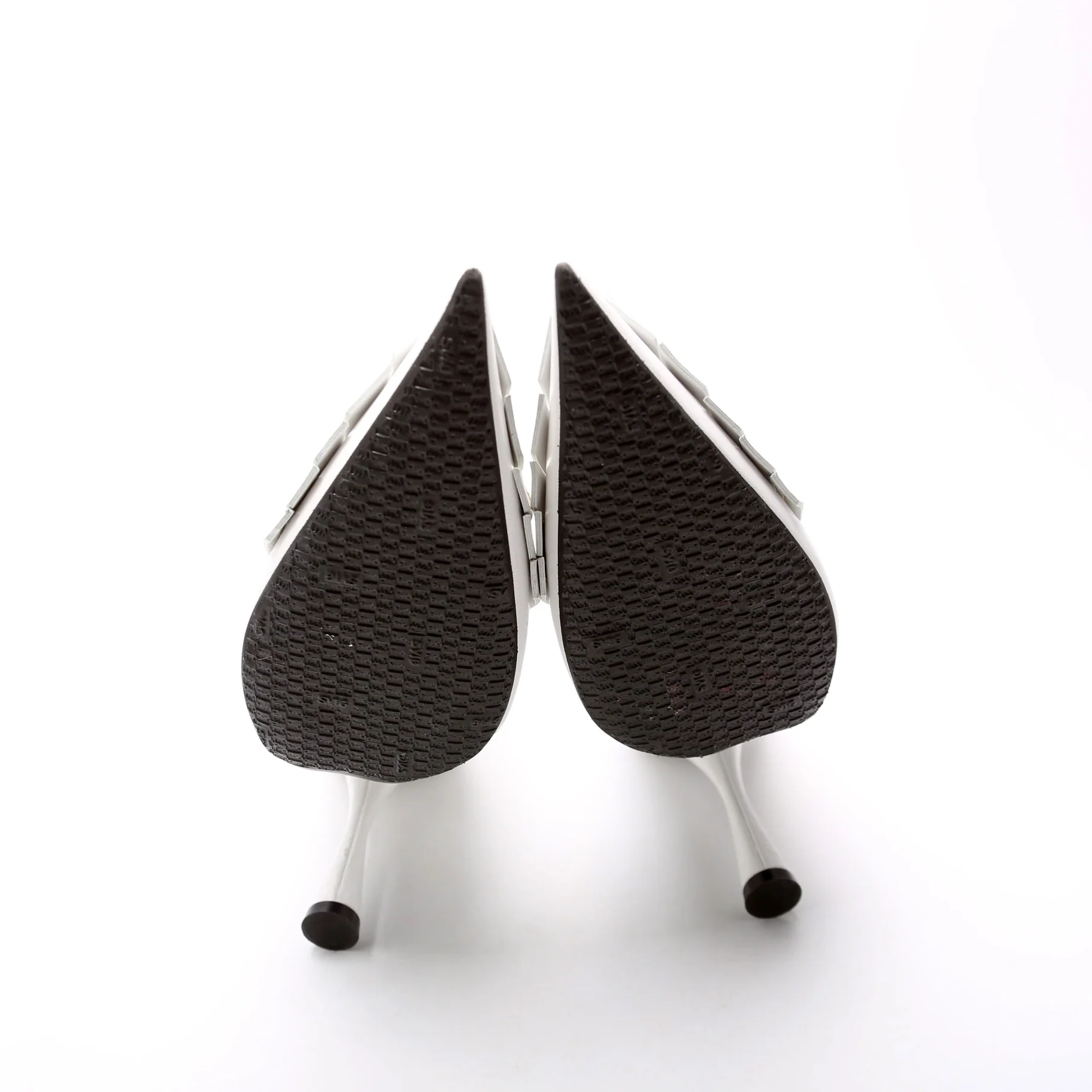 Logo Leather Booties Size 39 - Image 8