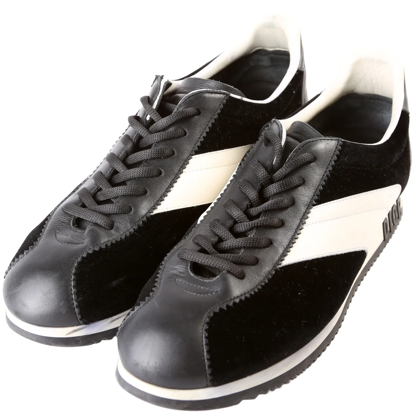 Logo Leather Sneakers Size 40