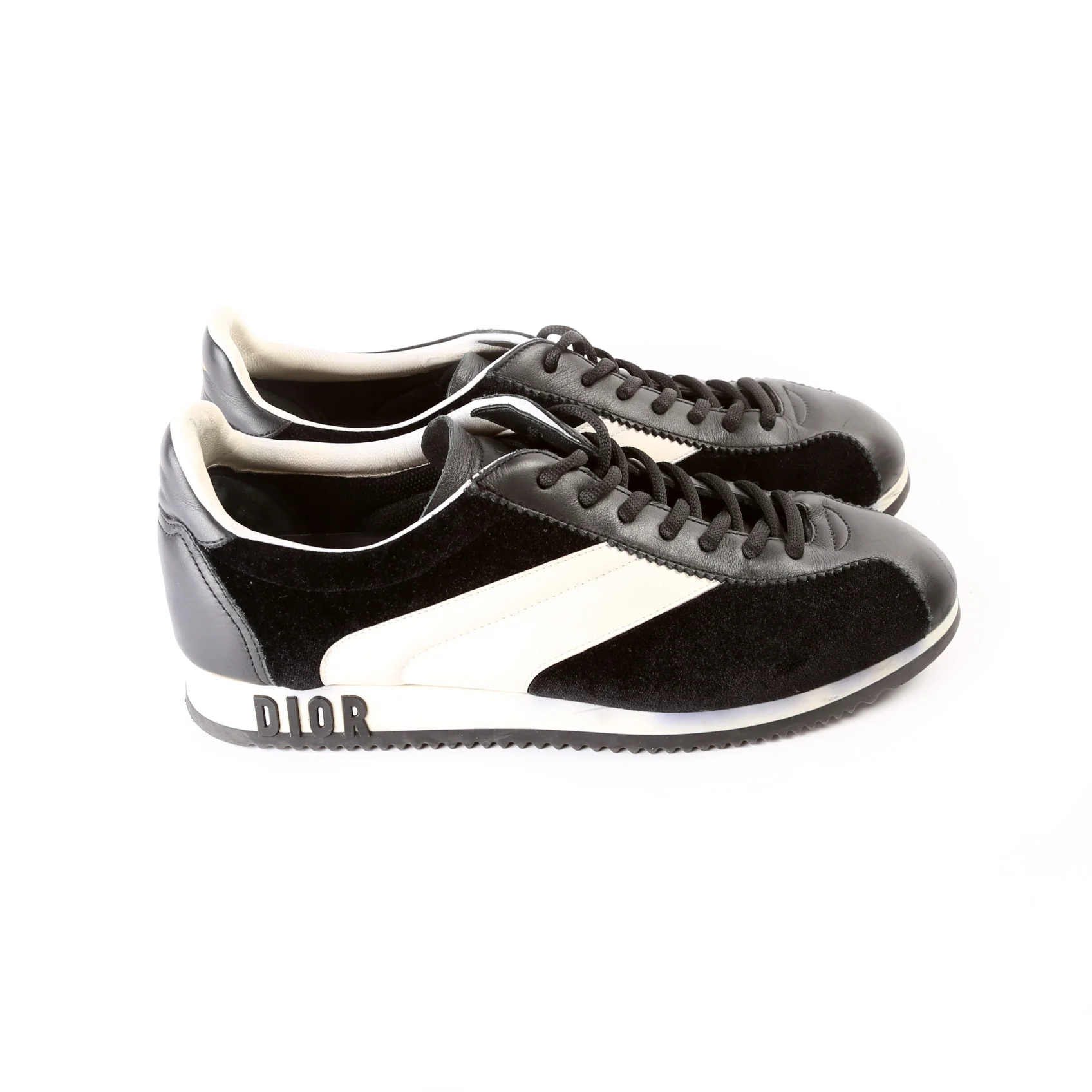 Logo Leather Sneakers Size 40 - Image 5
