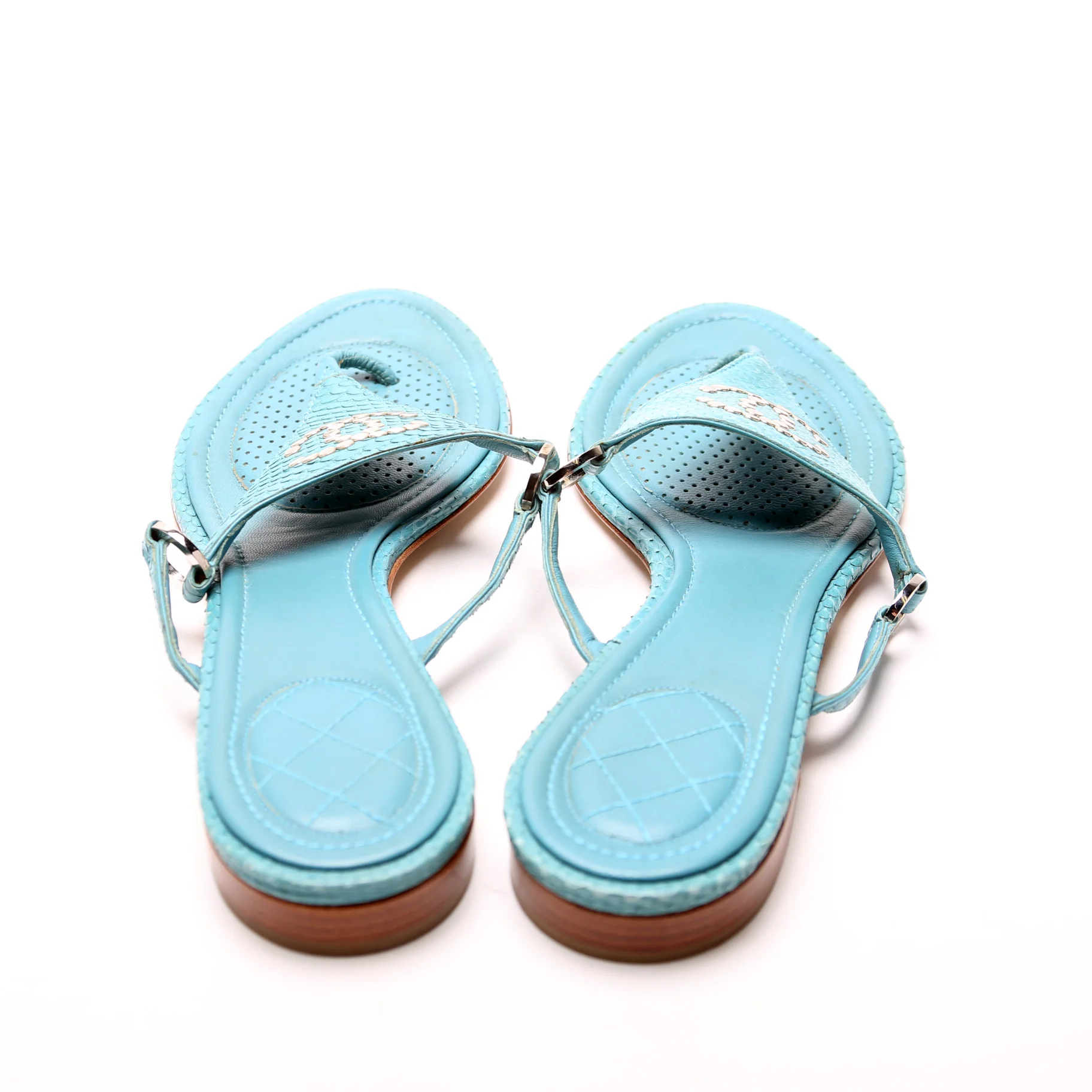 Logo Sandals Size 40 - Image 4