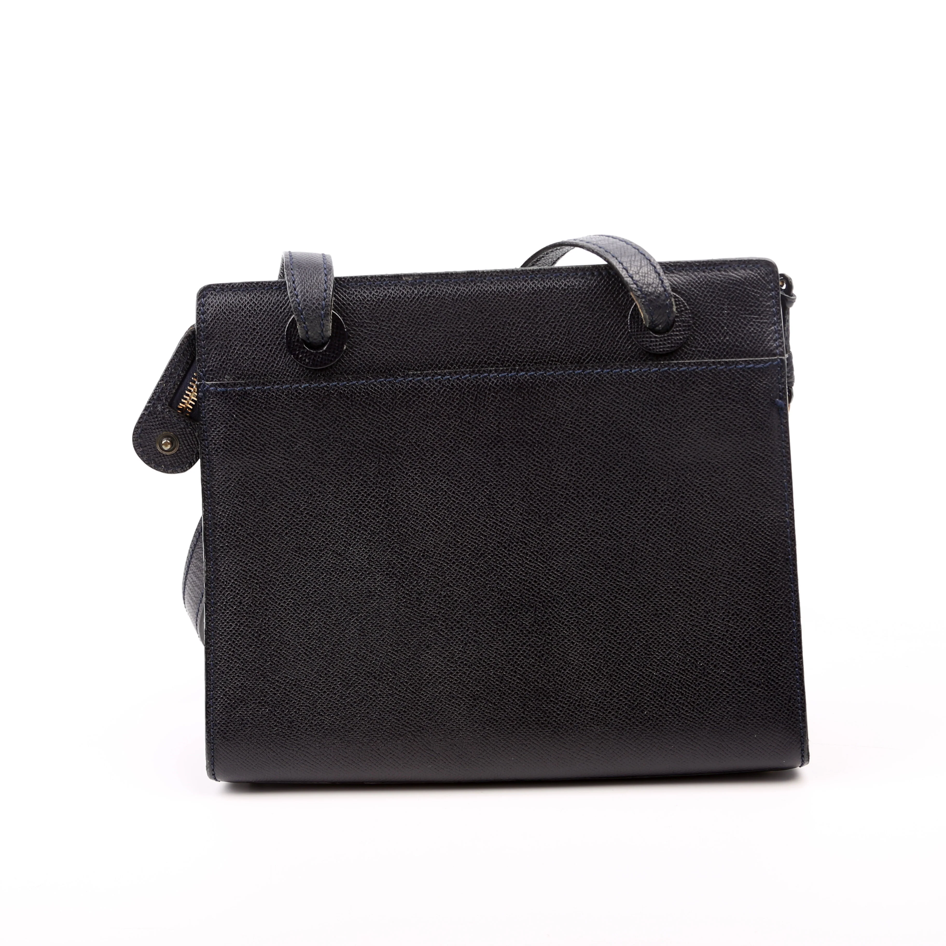 Logo Vintage Small Tote Black - Image 2
